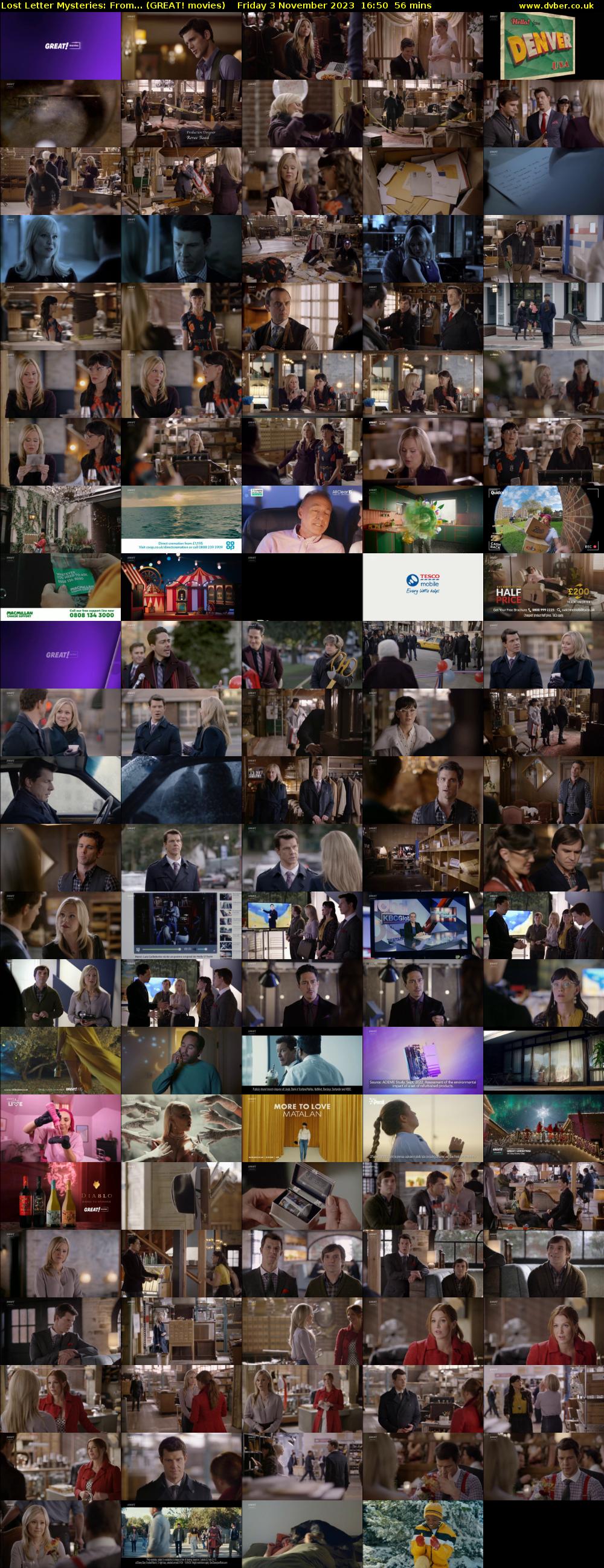 Lost Letter Mysteries: From... (GREAT! movies) Friday 3 November 2023 16:50 - 17:46
