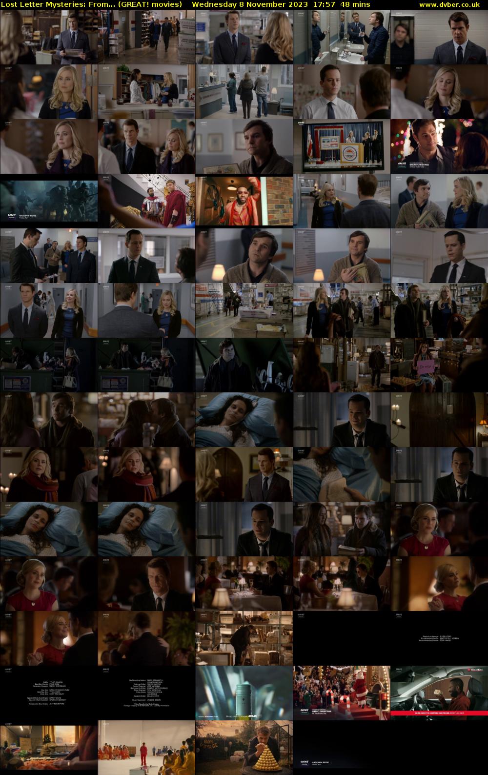 Lost Letter Mysteries: From... (GREAT! movies) Wednesday 8 November 2023 17:57 - 18:45