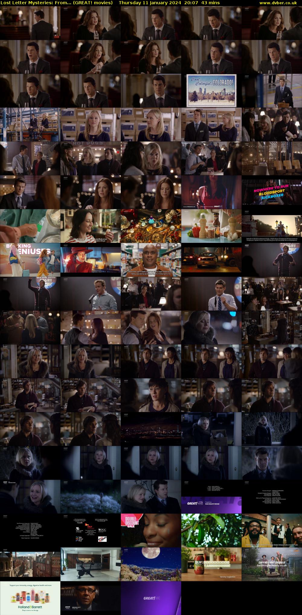 Lost Letter Mysteries: From... (GREAT! movies) Thursday 11 January 2024 20:07 - 20:50