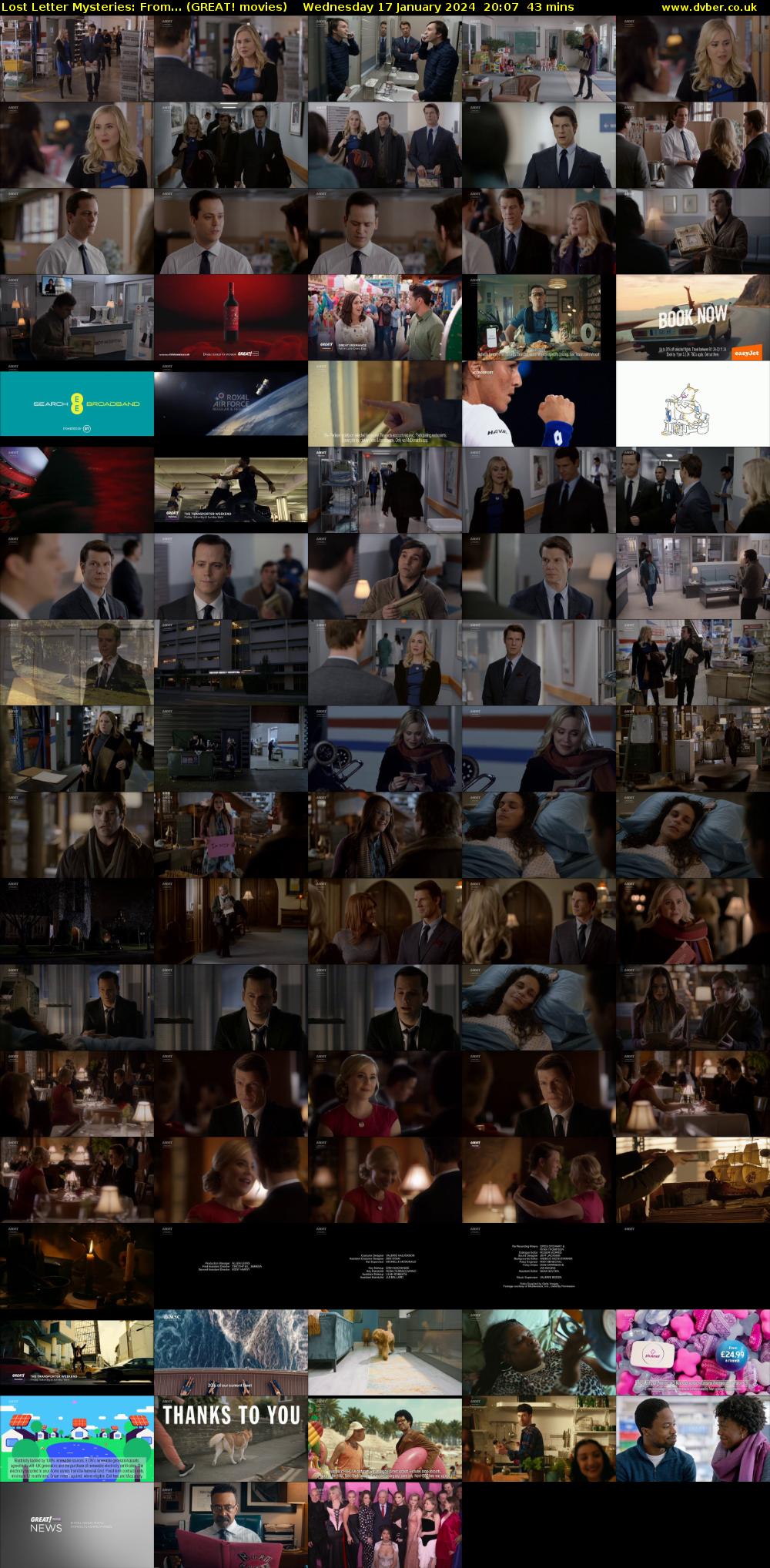 Lost Letter Mysteries: From... (GREAT! movies) Wednesday 17 January 2024 20:07 - 20:50