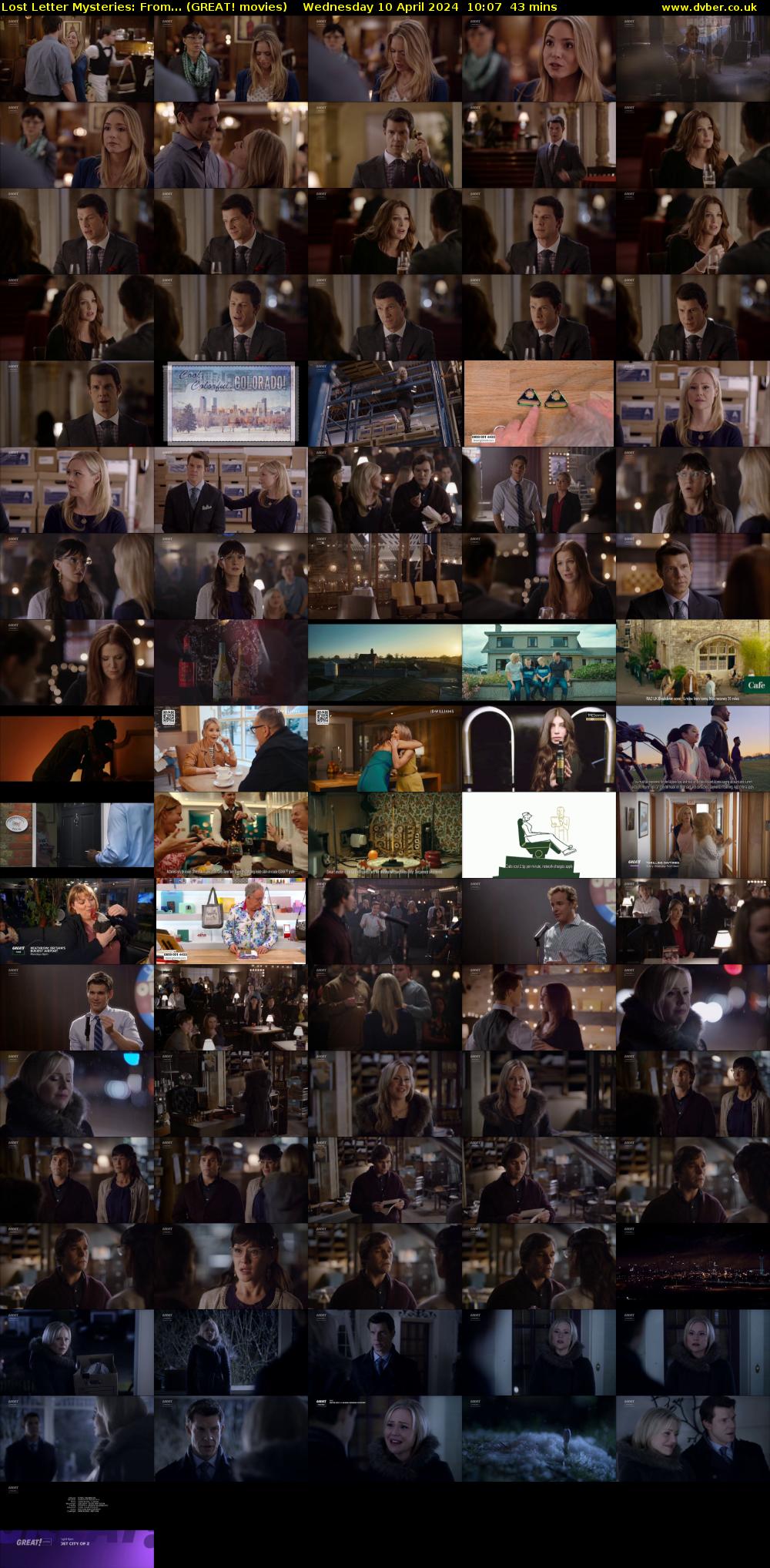 Lost Letter Mysteries: From... (GREAT! movies) Wednesday 10 April 2024 10:07 - 10:50