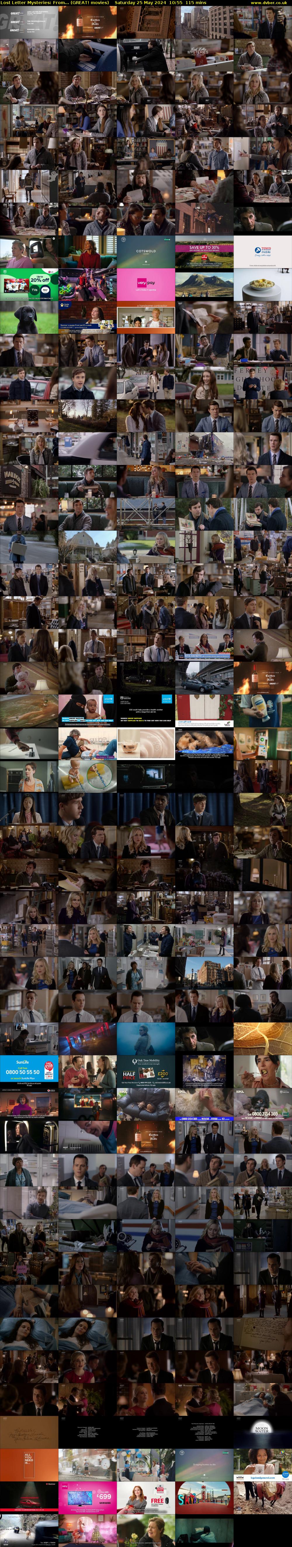 Lost Letter Mysteries: From... (GREAT! movies) Saturday 25 May 2024 10:55 - 12:50