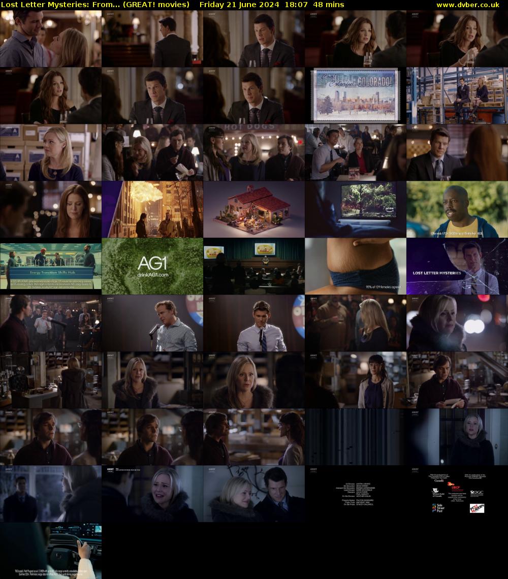 Lost Letter Mysteries: From... (GREAT! movies) Friday 21 June 2024 18:07 - 18:55