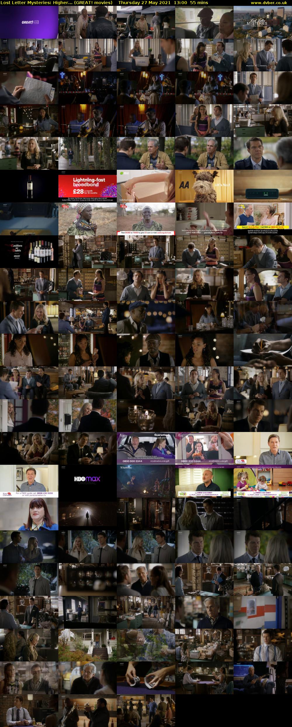 Lost Letter Mysteries: Higher... (GREAT! movies) Thursday 27 May 2021 13:00 - 13:55