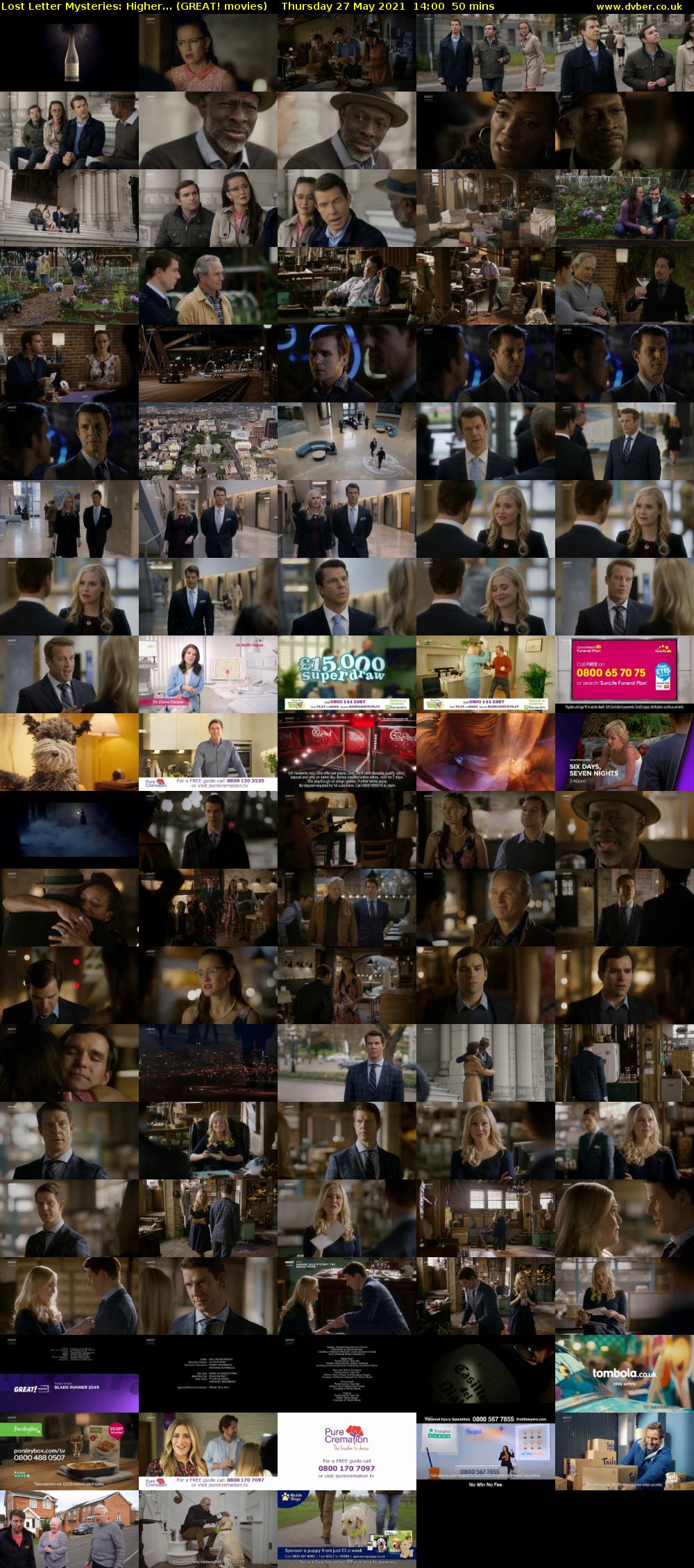 Lost Letter Mysteries: Higher... (GREAT! movies) Thursday 27 May 2021 14:00 - 14:50