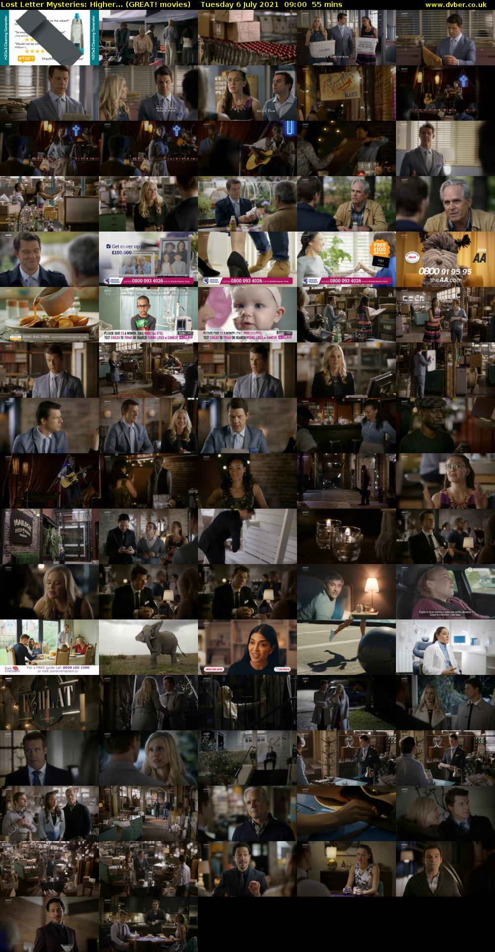 Lost Letter Mysteries: Higher... (GREAT! movies) Tuesday 6 July 2021 09:00 - 09:55