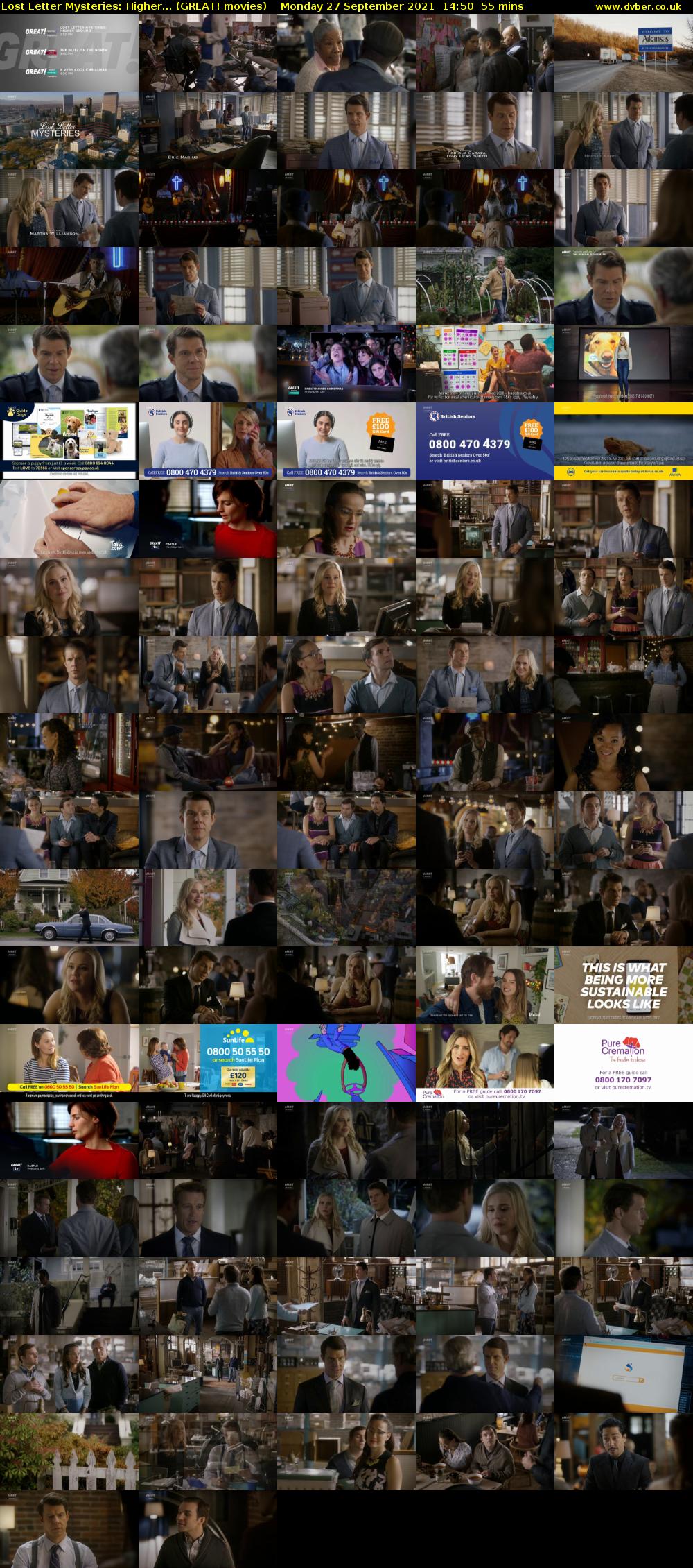 Lost Letter Mysteries: Higher... (GREAT! movies) Monday 27 September 2021 14:50 - 15:45