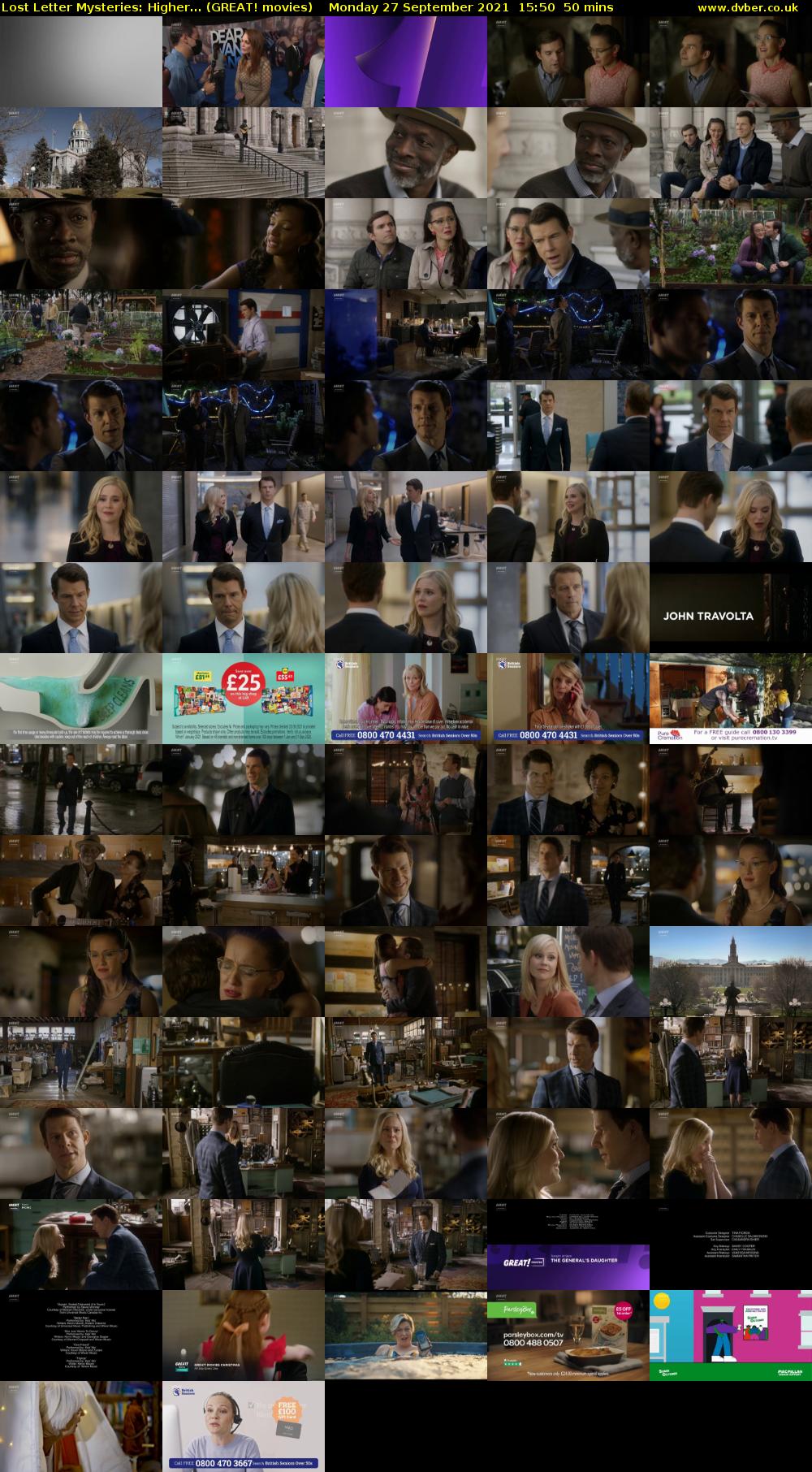 Lost Letter Mysteries: Higher... (GREAT! movies) Monday 27 September 2021 15:50 - 16:40