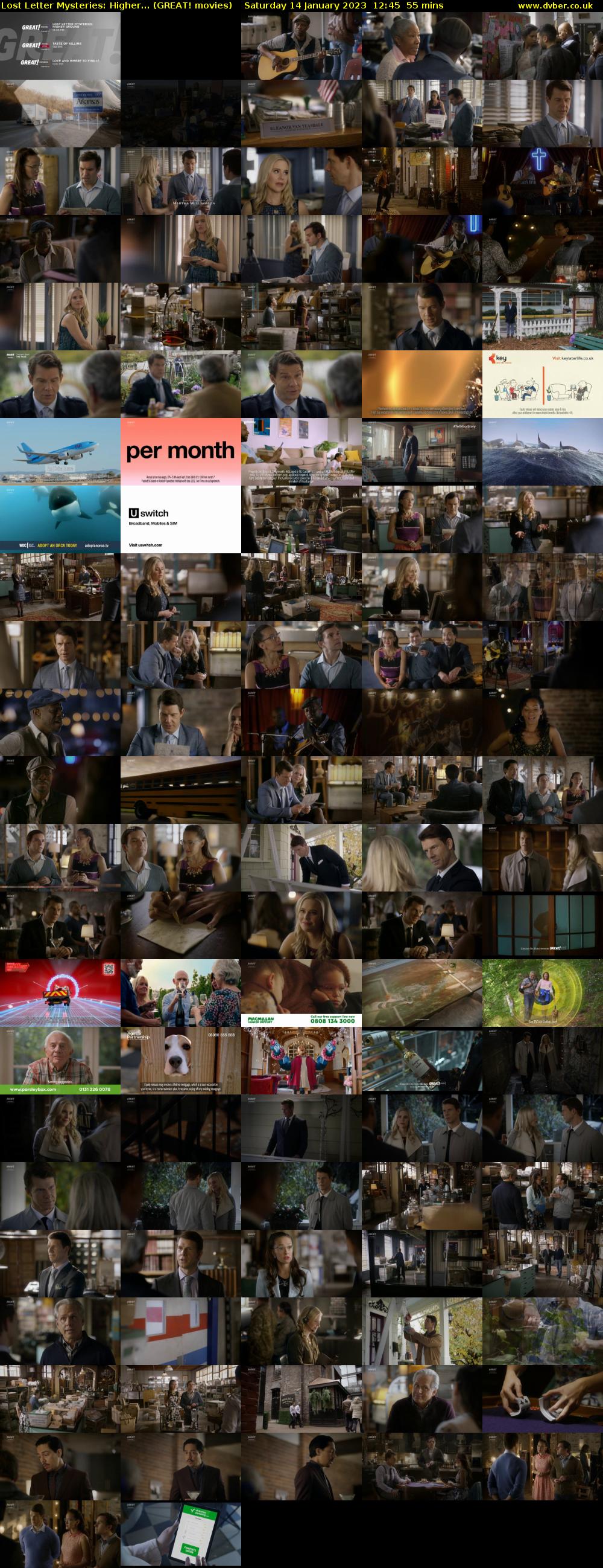 Lost Letter Mysteries: Higher... (GREAT! movies) Saturday 14 January 2023 12:45 - 13:40