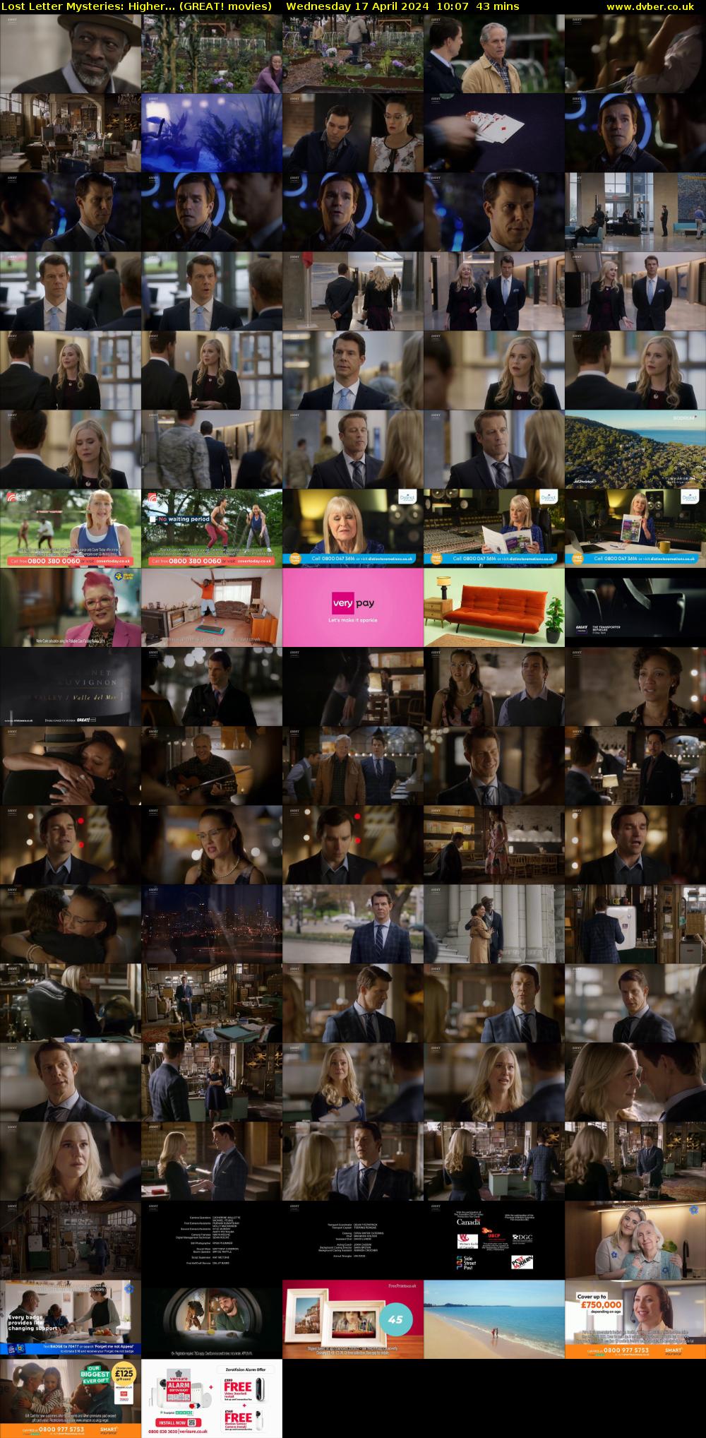 Lost Letter Mysteries: Higher... (GREAT! movies) Wednesday 17 April 2024 10:07 - 10:50