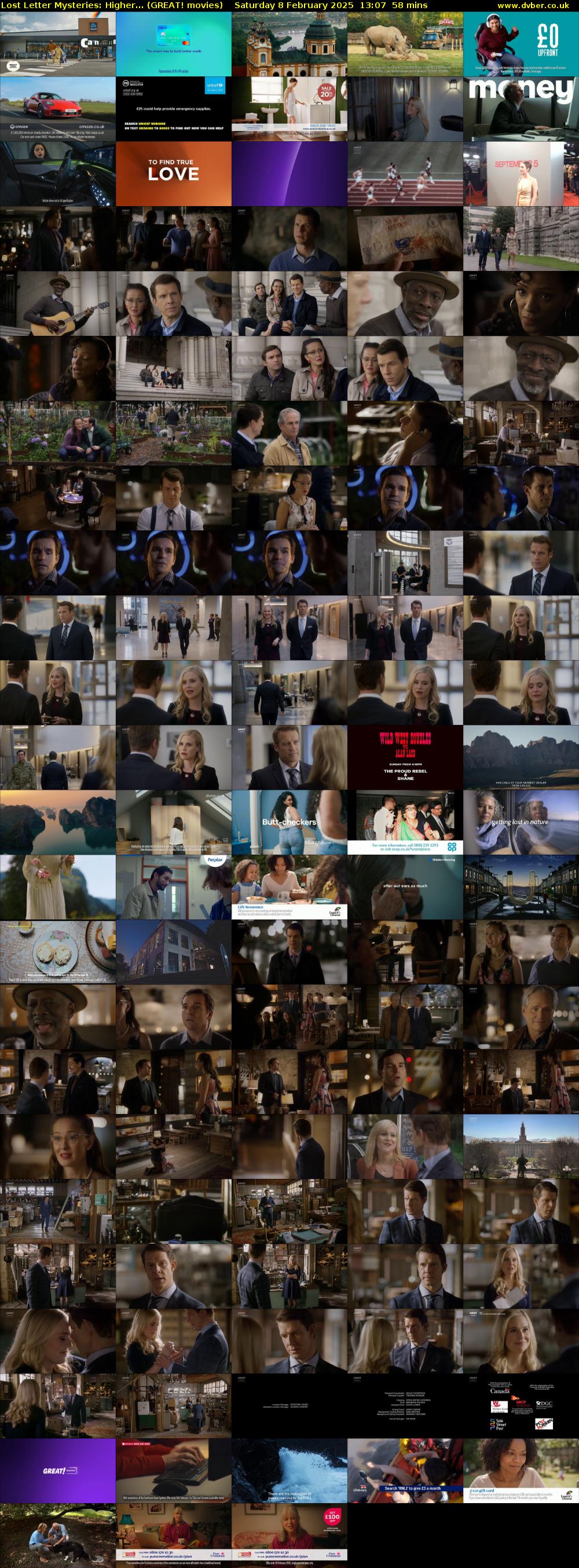 Lost Letter Mysteries: Higher... (GREAT! movies) Saturday 8 February 2025 13:07 - 14:05