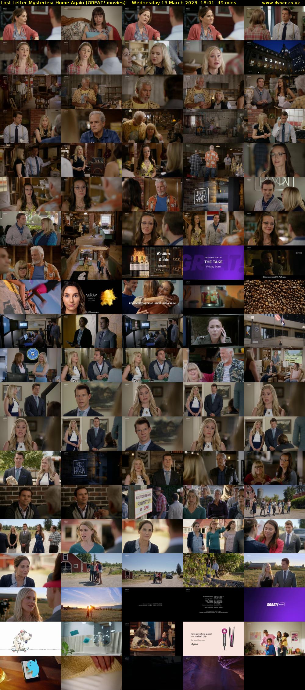 Lost Letter Mysteries: Home Again (GREAT! movies) Wednesday 15 March 2023 18:01 - 18:50