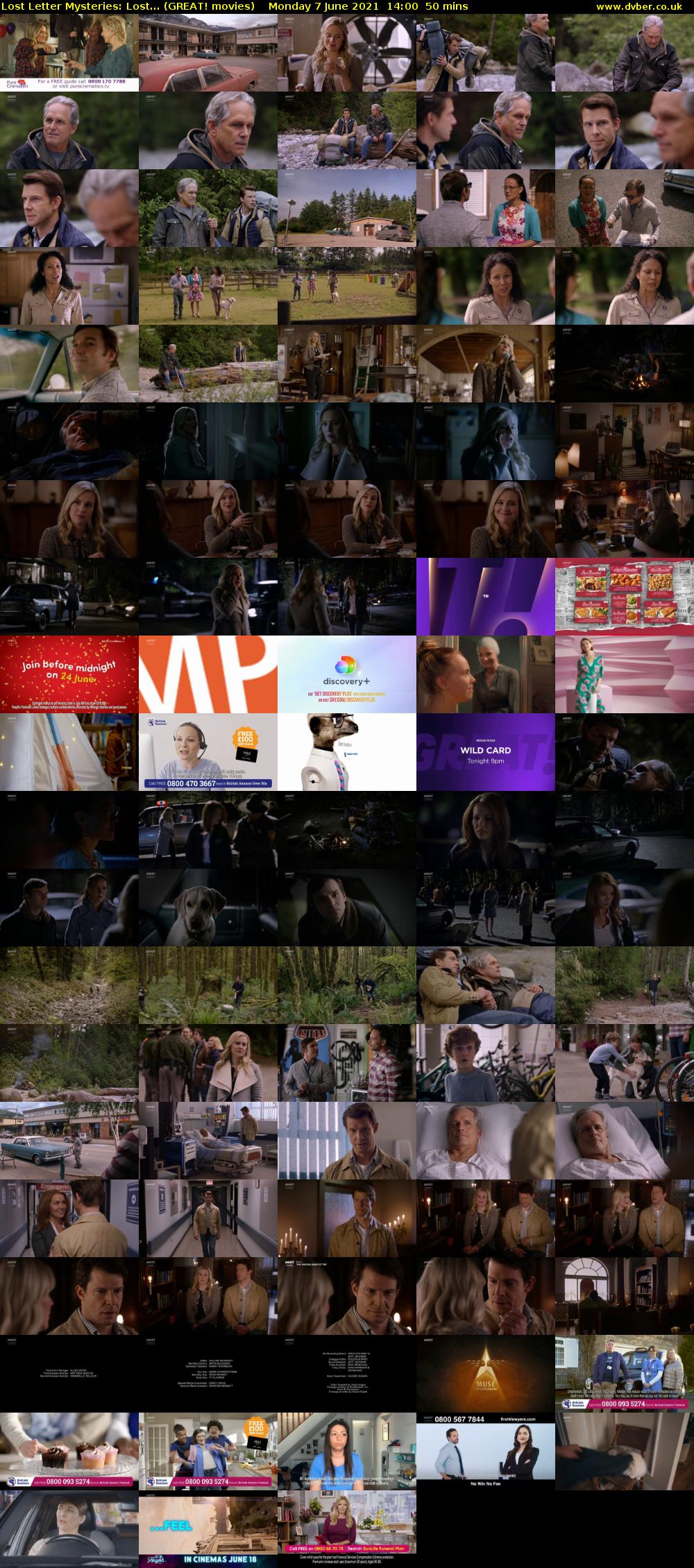 Lost Letter Mysteries: Lost... (GREAT! movies) Monday 7 June 2021 14:00 - 14:50