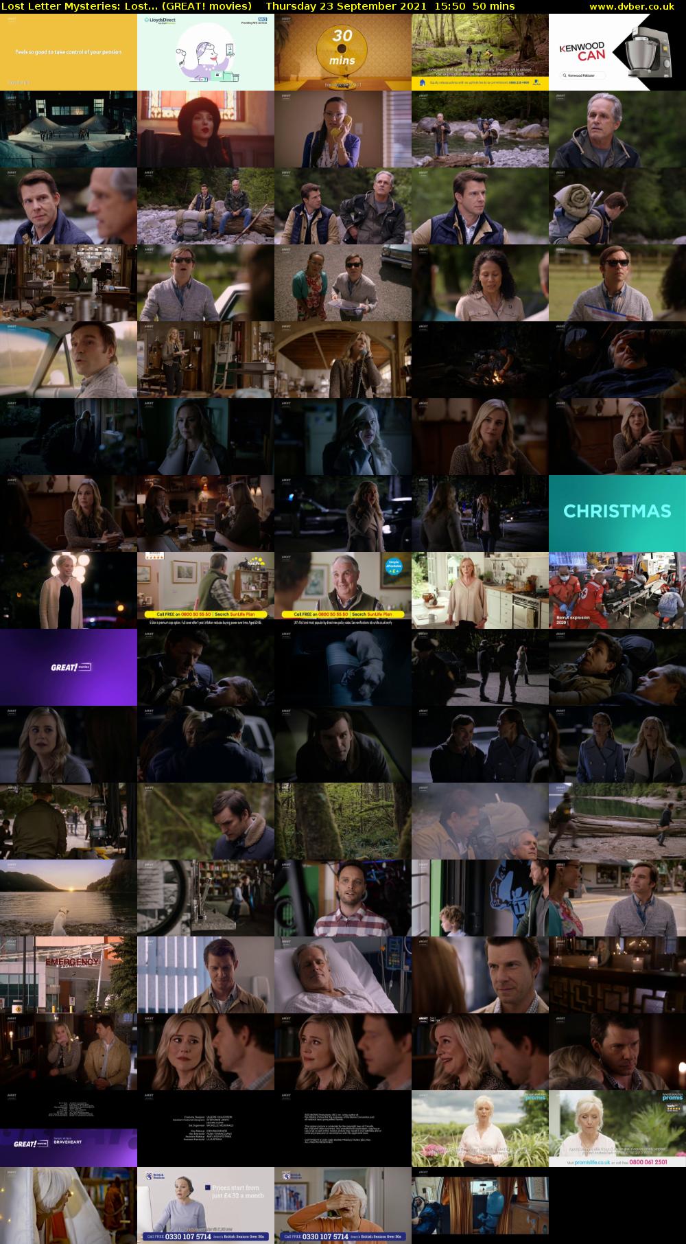 Lost Letter Mysteries: Lost... (GREAT! movies) Thursday 23 September 2021 15:50 - 16:40