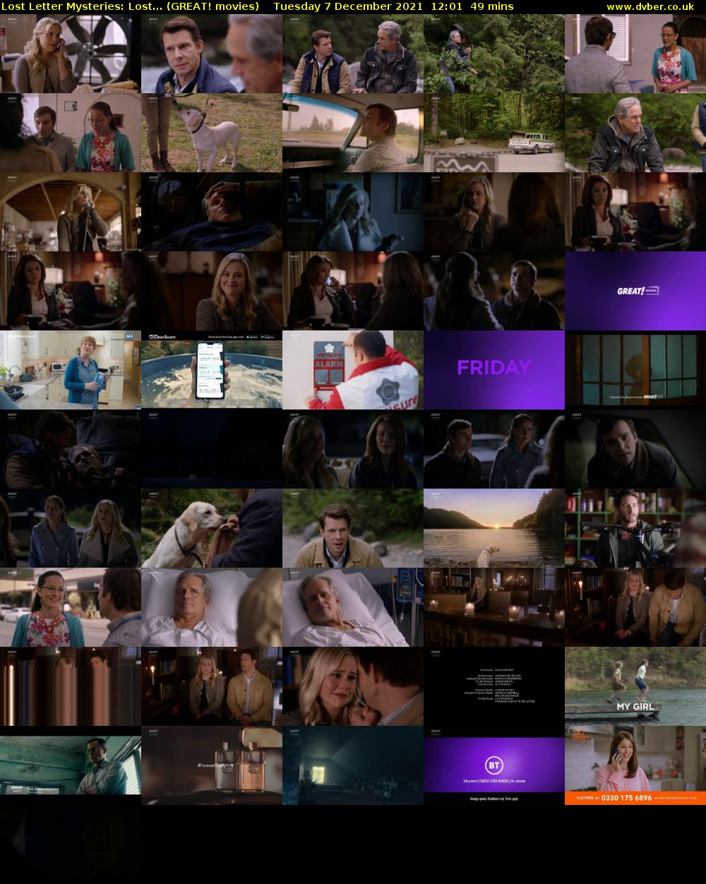 Lost Letter Mysteries: Lost... (GREAT! movies) Tuesday 7 December 2021 12:01 - 12:50
