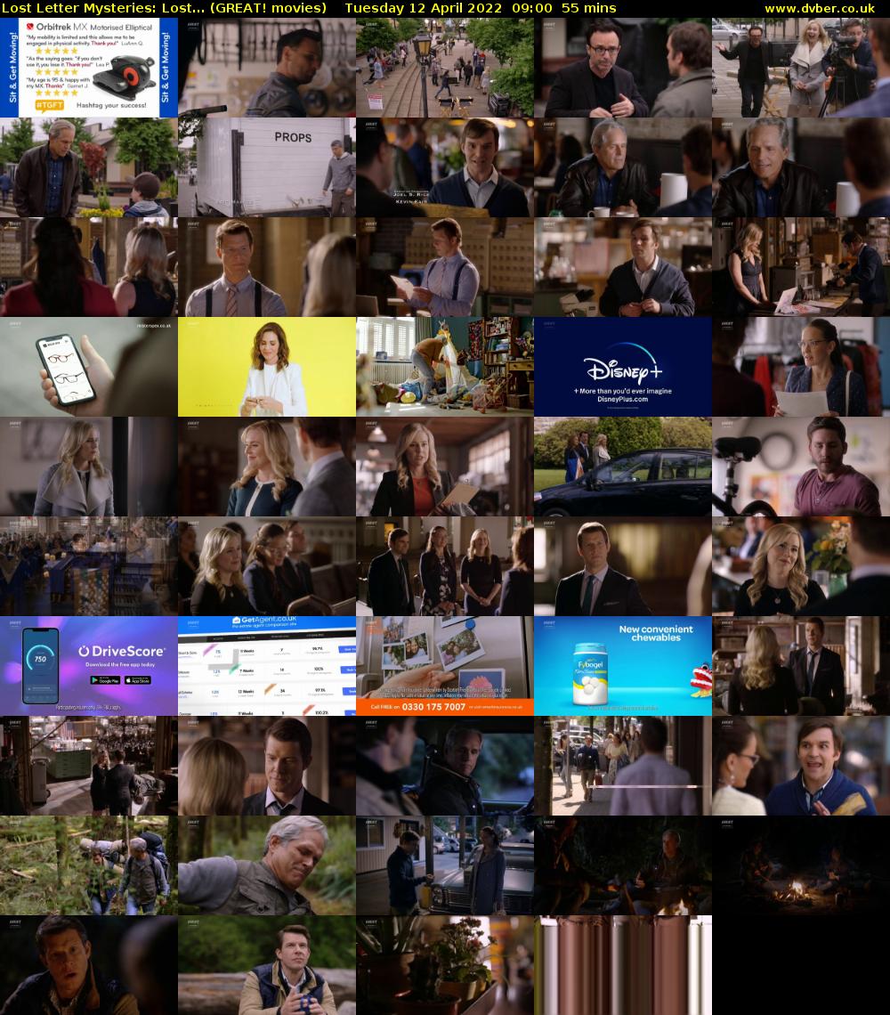 Lost Letter Mysteries: Lost... (GREAT! movies) Tuesday 12 April 2022 09:00 - 09:55