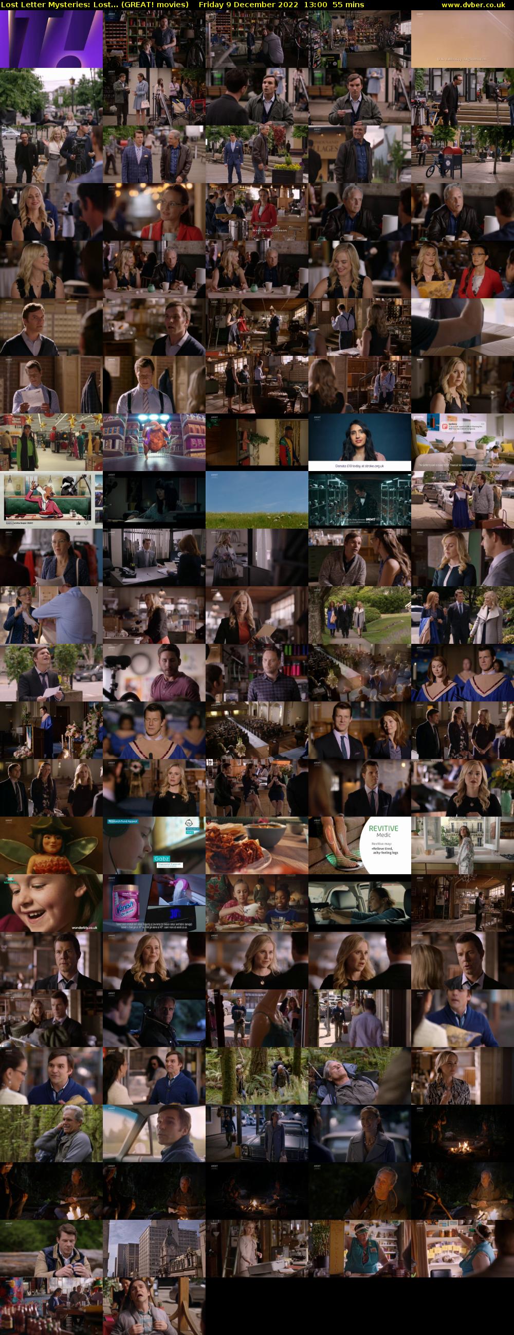 Lost Letter Mysteries: Lost... (GREAT! movies) Friday 9 December 2022 13:00 - 13:55