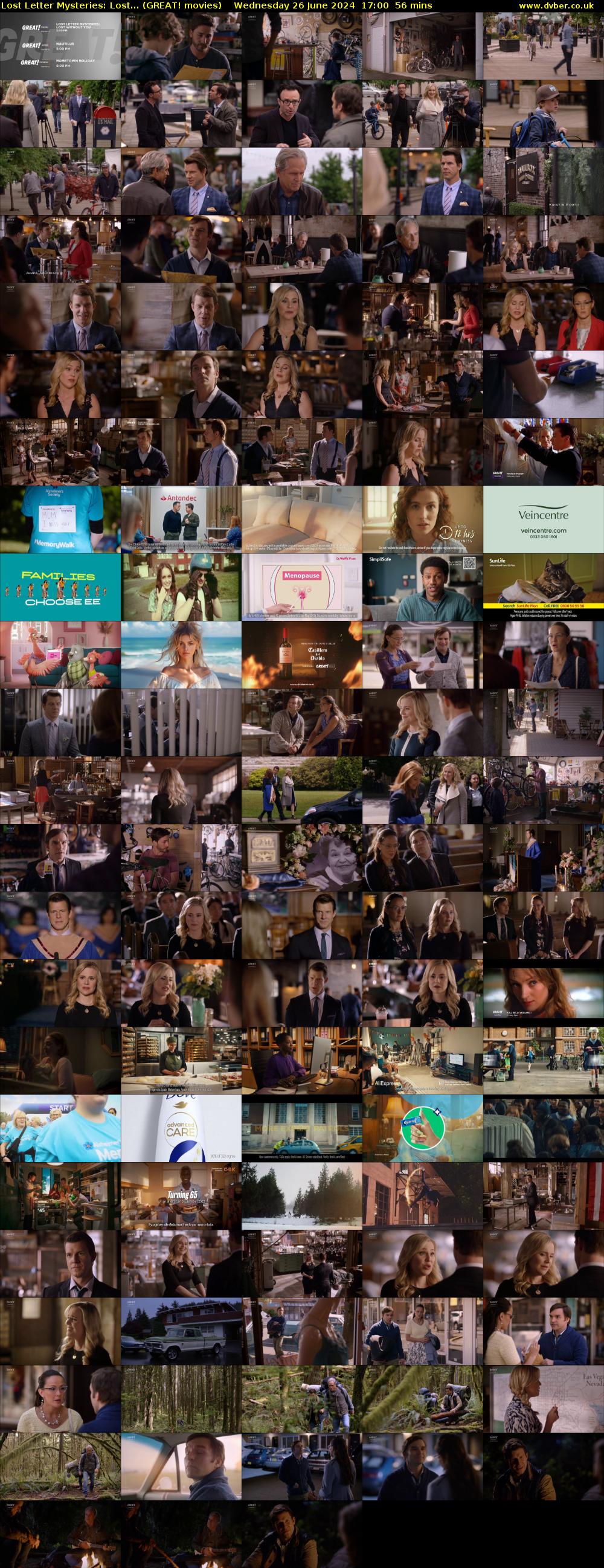 Lost Letter Mysteries: Lost... (GREAT! movies) Wednesday 26 June 2024 17:00 - 17:56