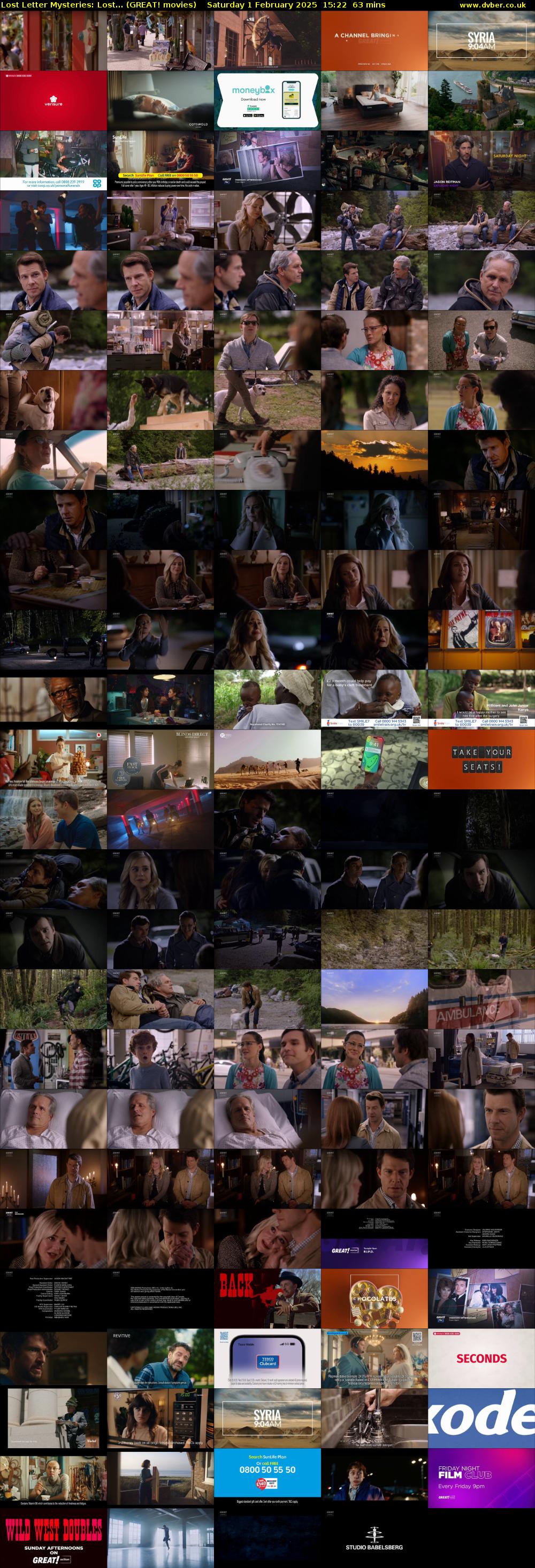 Lost Letter Mysteries: Lost... (GREAT! movies) Saturday 1 February 2025 15:22 - 16:25