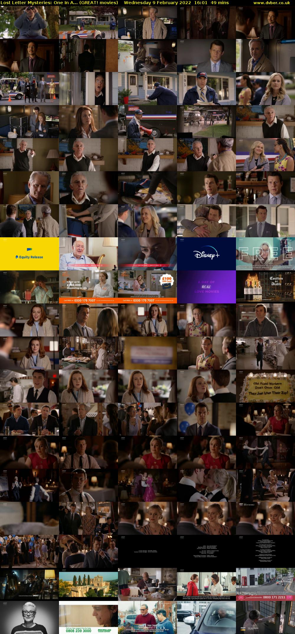 Lost Letter Mysteries: One In A... (GREAT! movies) Wednesday 9 February 2022 16:01 - 16:50