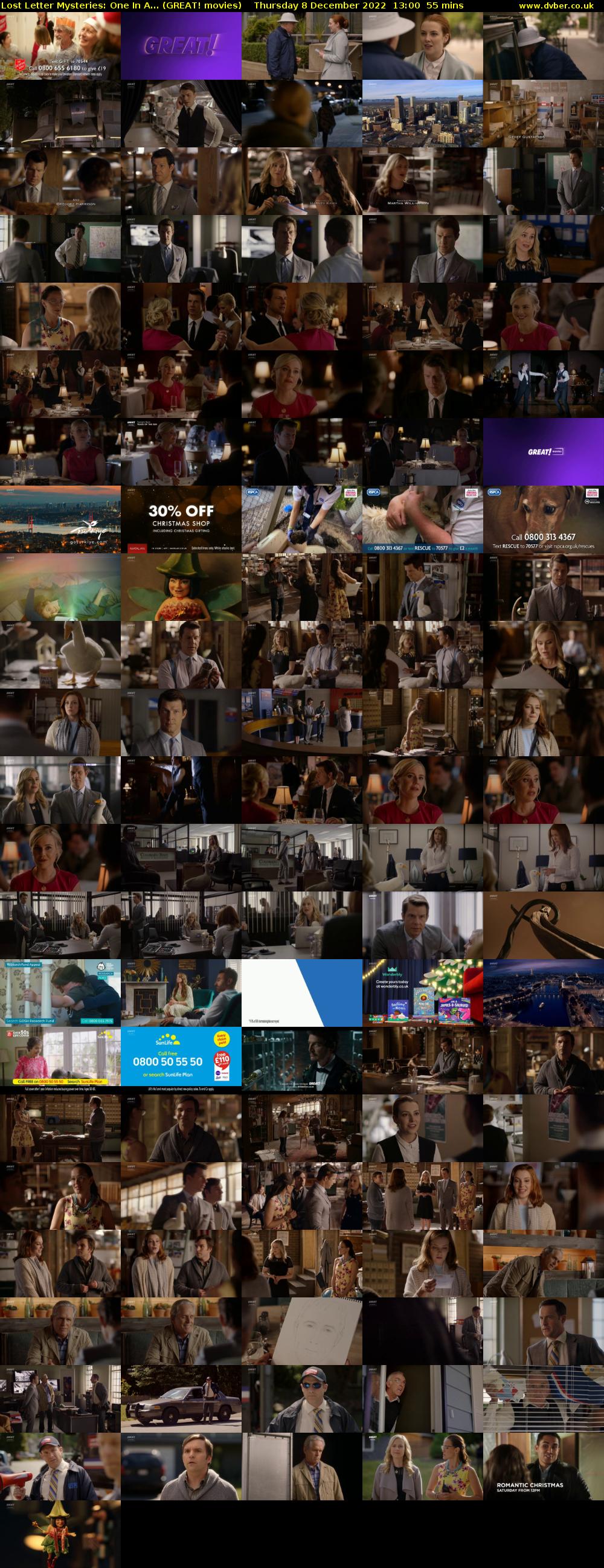 Lost Letter Mysteries: One In A... (GREAT! movies) Thursday 8 December 2022 13:00 - 13:55