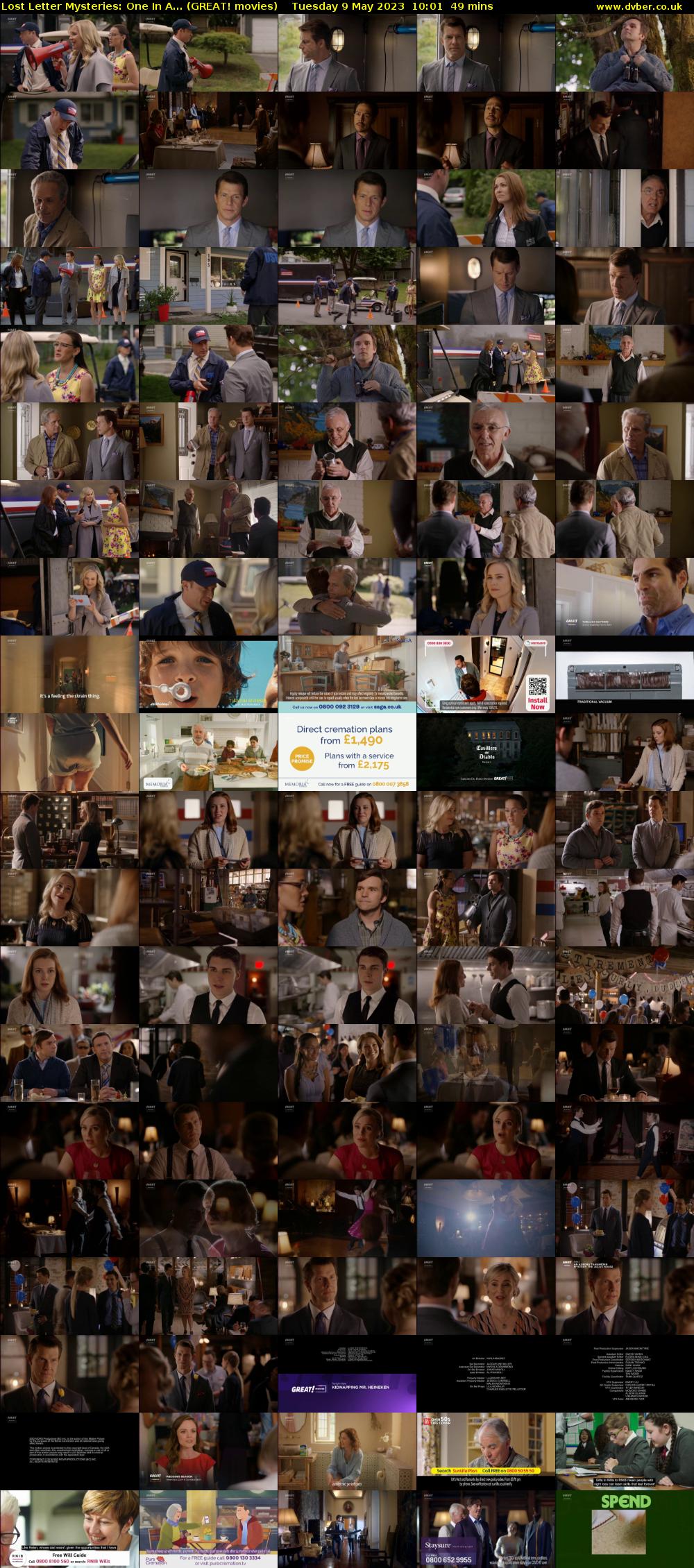 Lost Letter Mysteries: One In A... (GREAT! movies) Tuesday 9 May 2023 10:01 - 10:50
