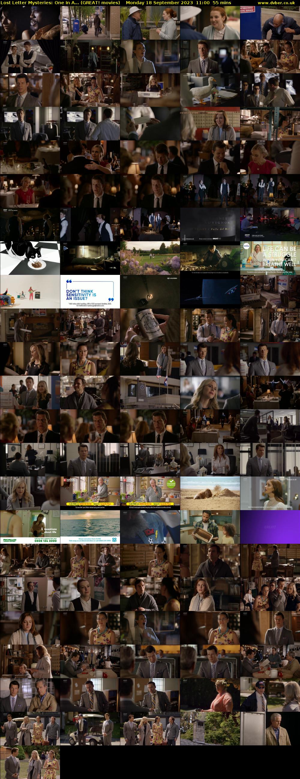 Lost Letter Mysteries: One In A... (GREAT! movies) Monday 18 September 2023 11:00 - 11:55