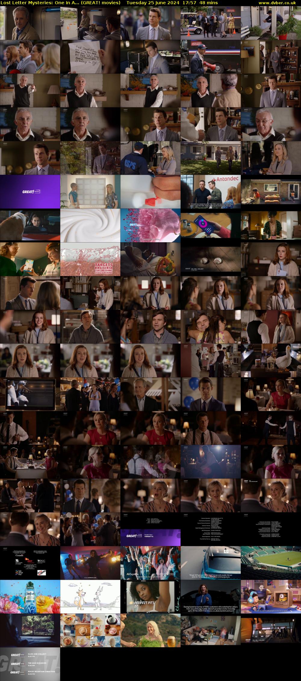 Lost Letter Mysteries: One In A... (GREAT! movies) Tuesday 25 June 2024 17:57 - 18:45