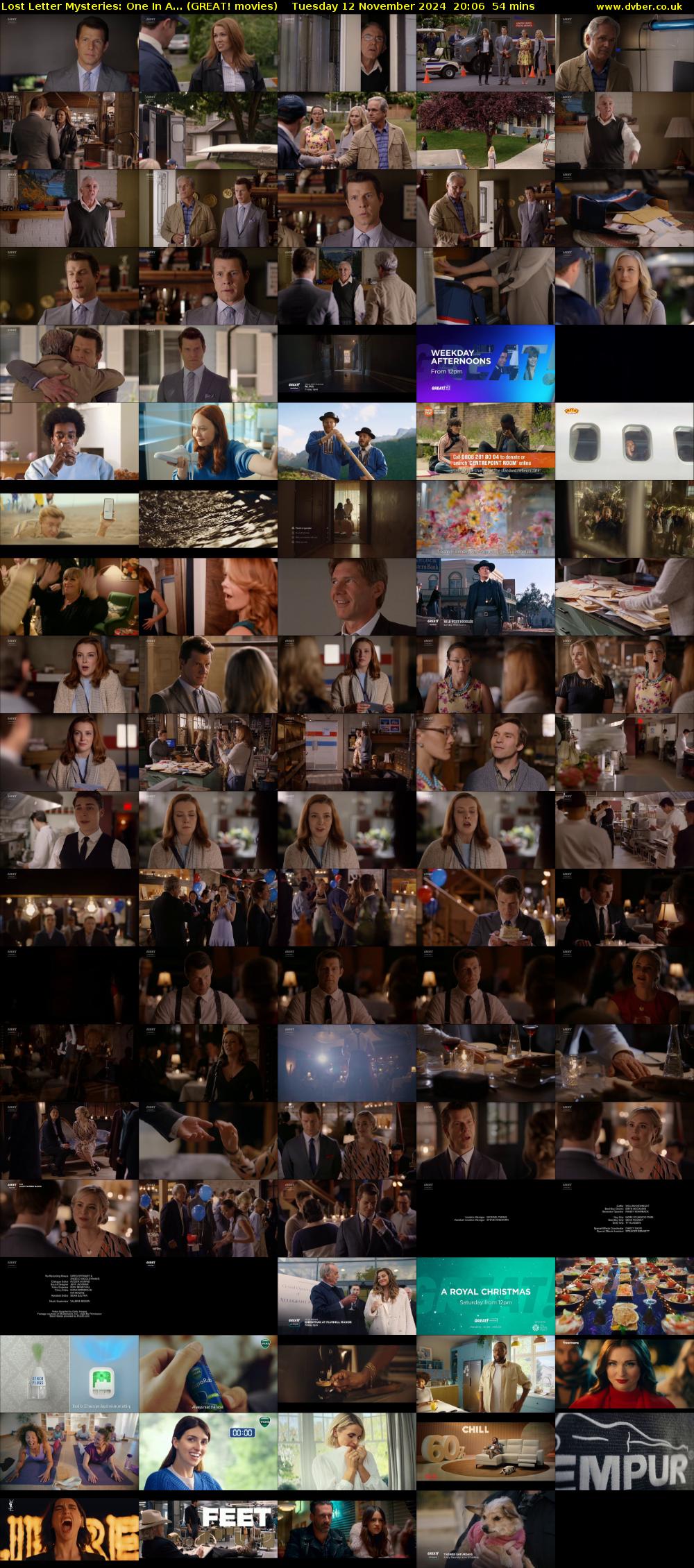 Lost Letter Mysteries: One In A... (GREAT! movies) Tuesday 12 November 2024 20:06 - 21:00