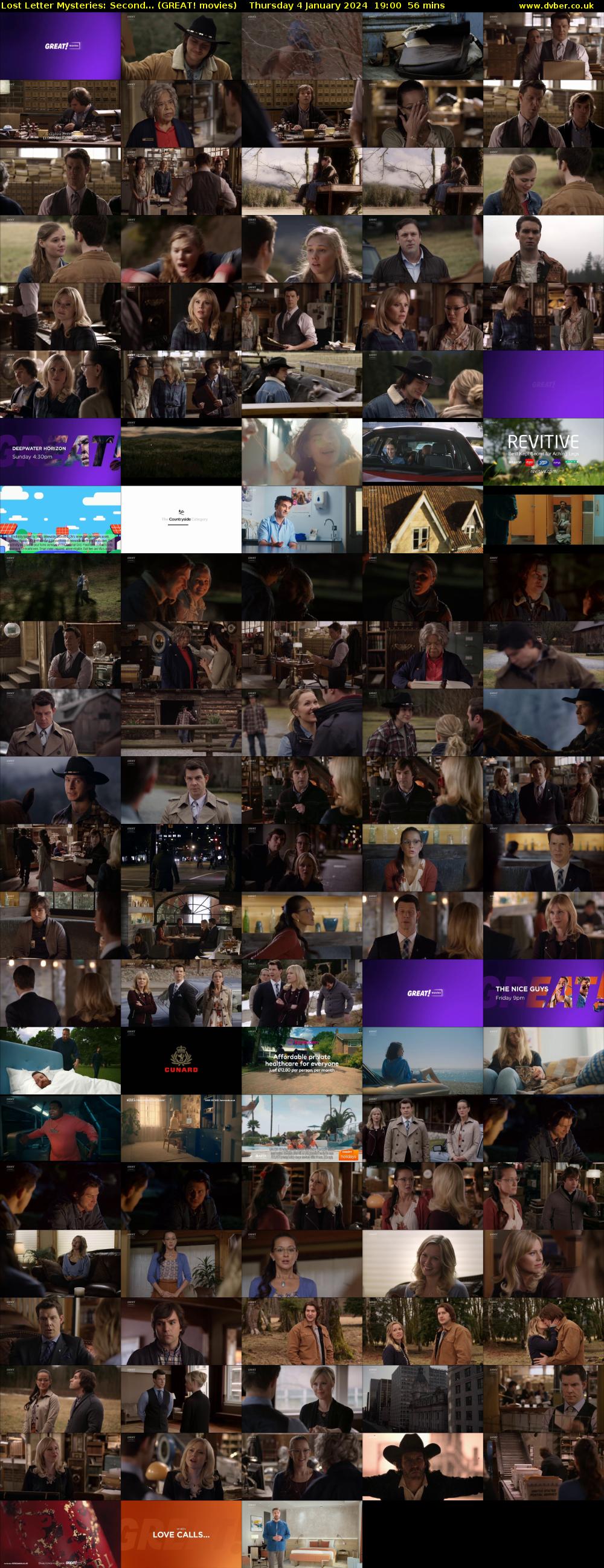 Lost Letter Mysteries: Second... (GREAT! movies) Thursday 4 January 2024 19:00 - 19:56