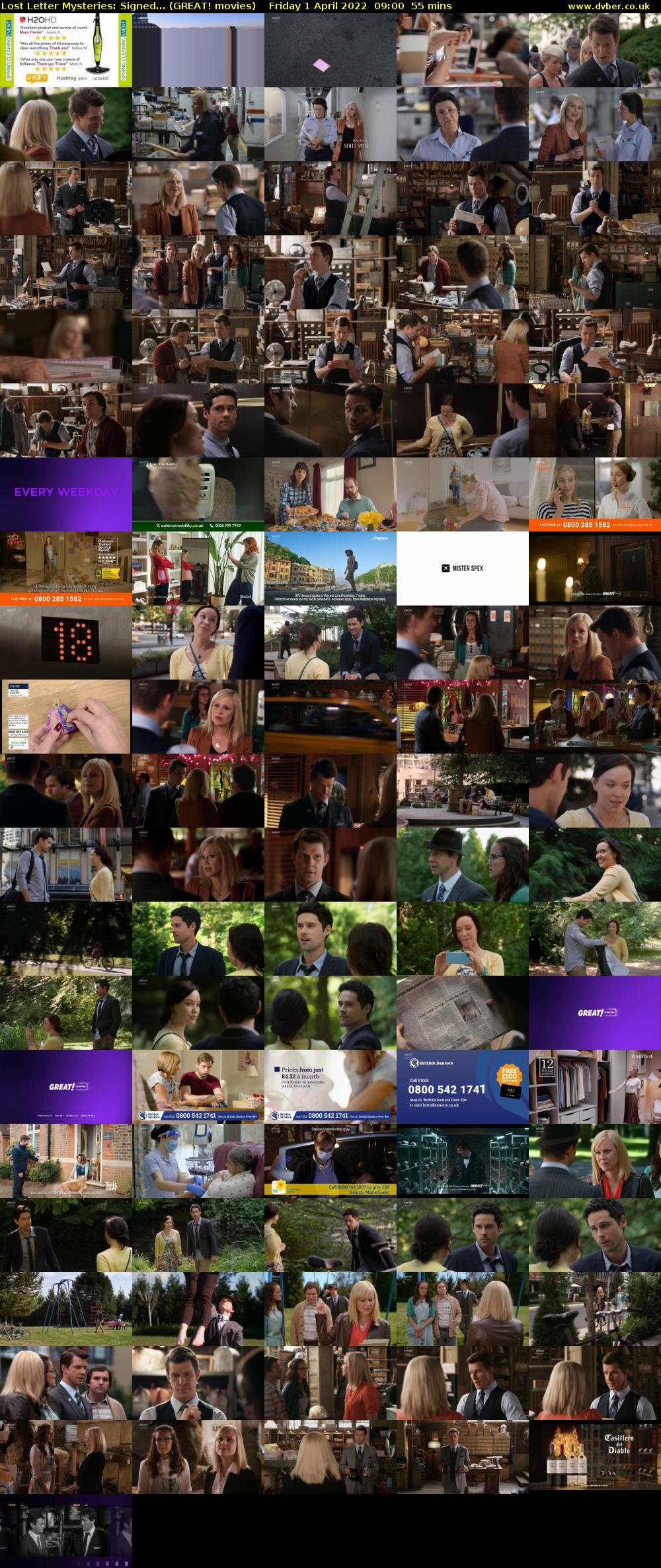 Lost Letter Mysteries: Signed... (GREAT! movies) Friday 1 April 2022 09:00 - 09:55