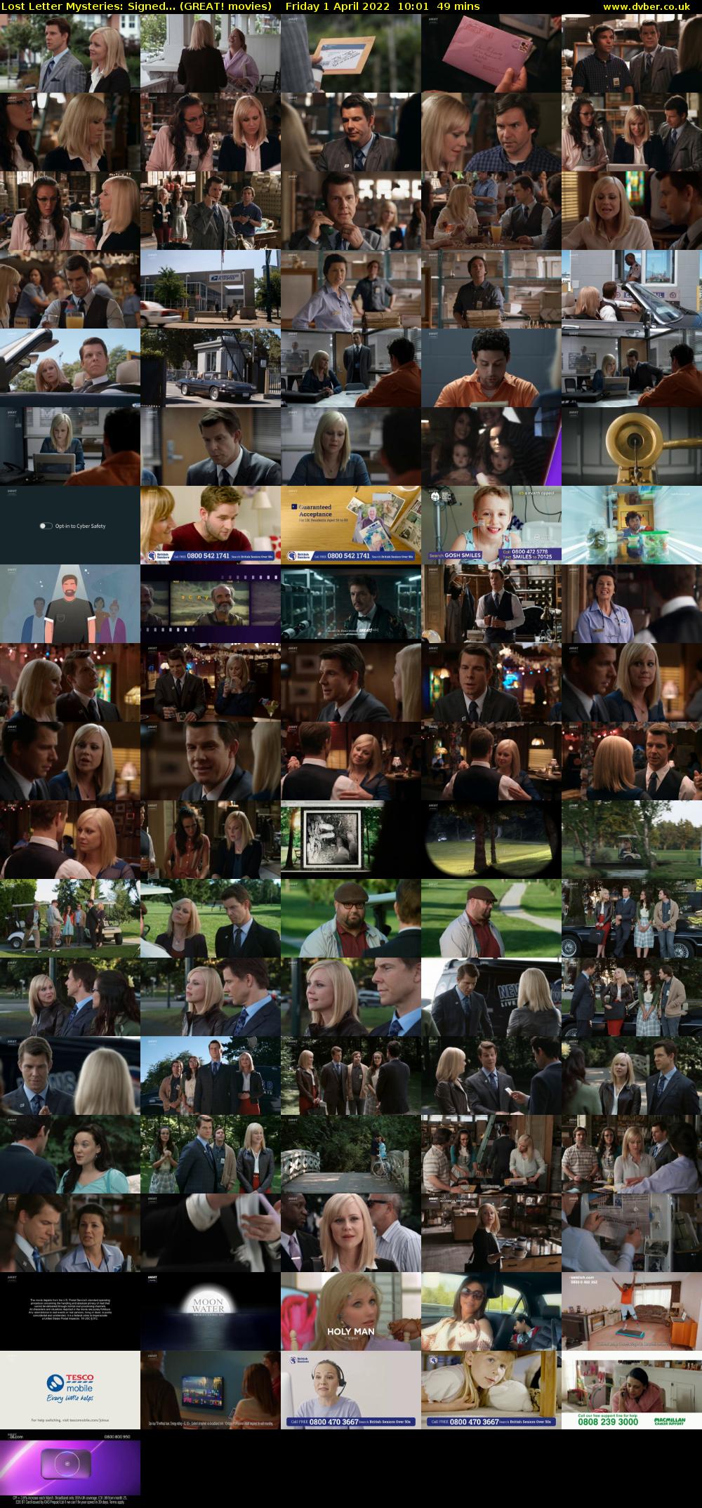 Lost Letter Mysteries: Signed... (GREAT! movies) Friday 1 April 2022 10:01 - 10:50