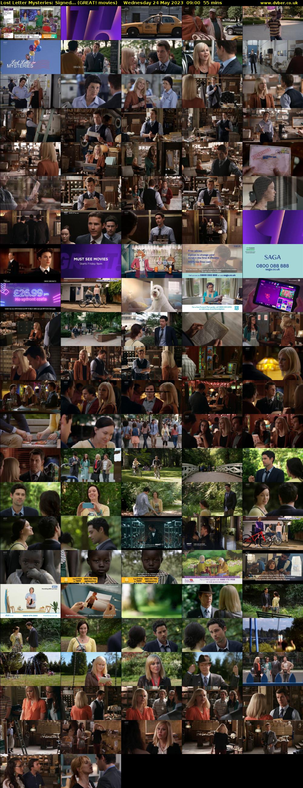 Lost Letter Mysteries: Signed... (GREAT! movies) Wednesday 24 May 2023 09:00 - 09:55