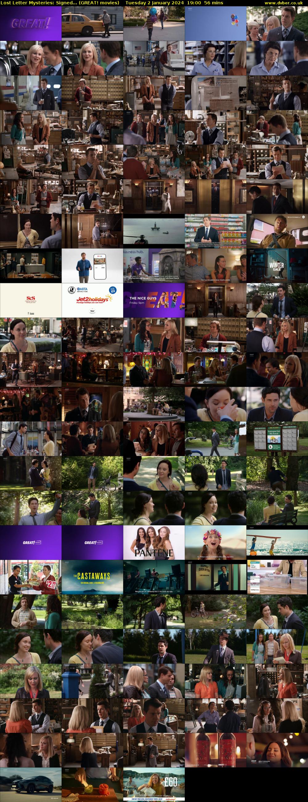 Lost Letter Mysteries: Signed... (GREAT! movies) Tuesday 2 January 2024 19:00 - 19:56