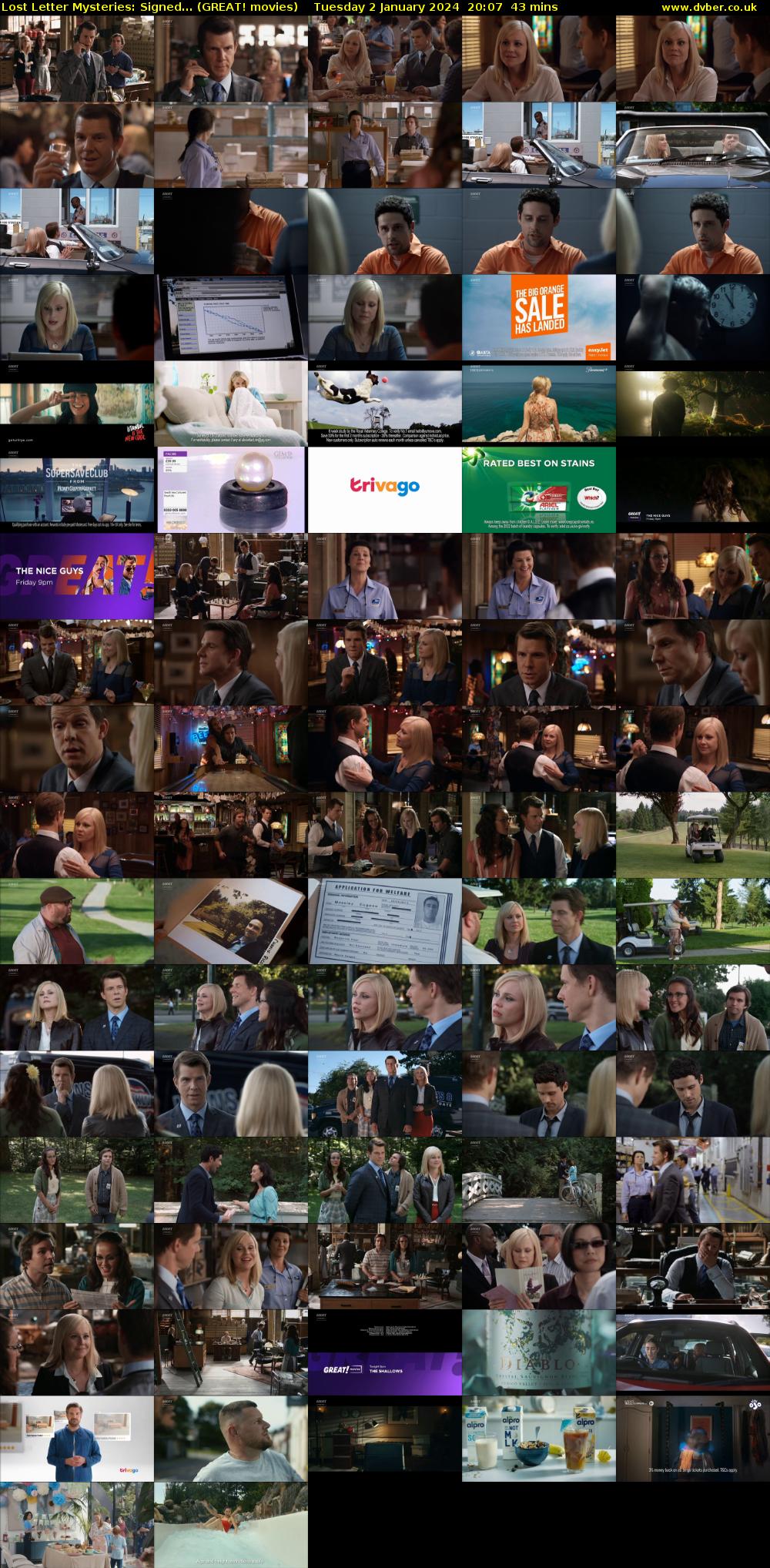Lost Letter Mysteries: Signed... (GREAT! movies) Tuesday 2 January 2024 20:07 - 20:50