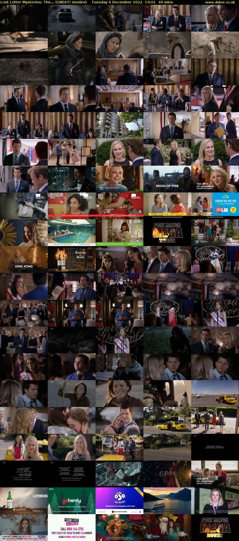 Lost Letter Mysteries: The... (GREAT! movies) Tuesday 6 December 2022 14:01 - 14:50