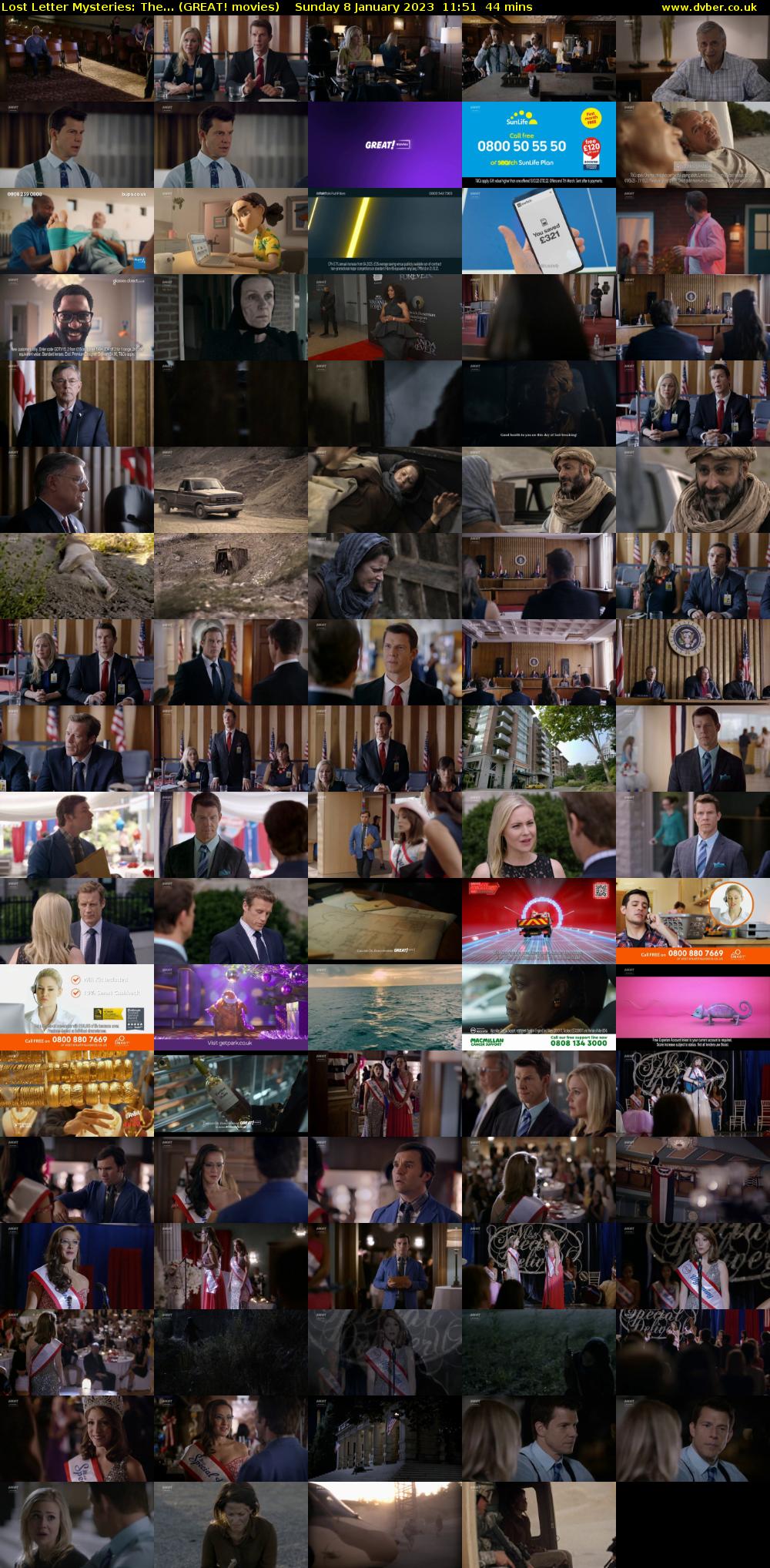Lost Letter Mysteries: The... (GREAT! movies) Sunday 8 January 2023 11:51 - 12:35
