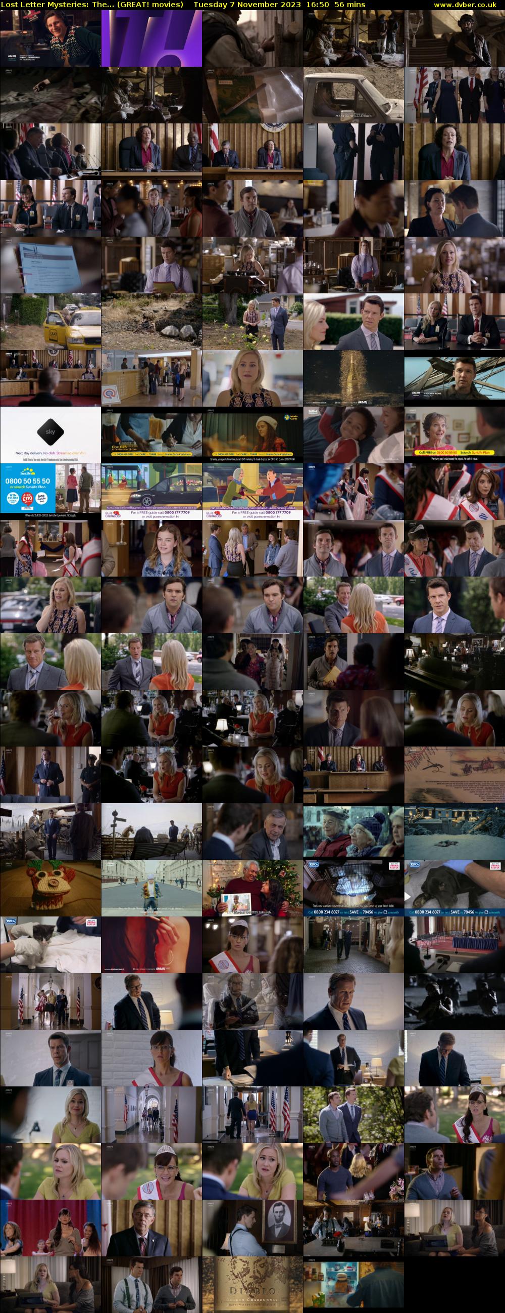 Lost Letter Mysteries: The... (GREAT! movies) Tuesday 7 November 2023 16:50 - 17:46