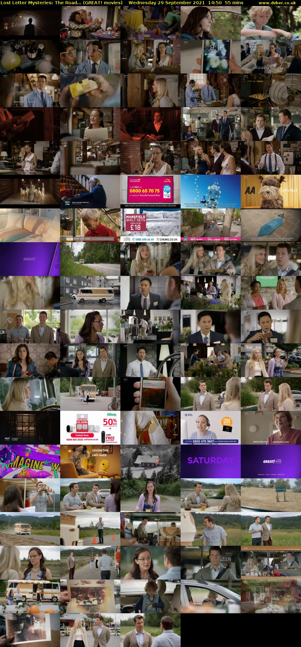 Lost Letter Mysteries: The Road... (GREAT! movies) Wednesday 29 September 2021 14:50 - 15:45