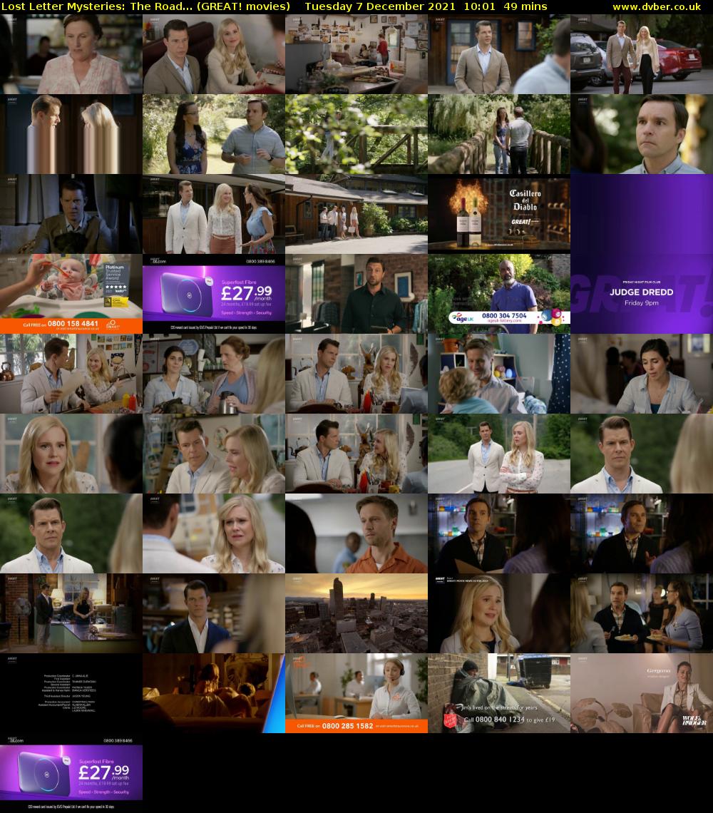 Lost Letter Mysteries: The Road... (GREAT! movies) Tuesday 7 December 2021 10:01 - 10:50