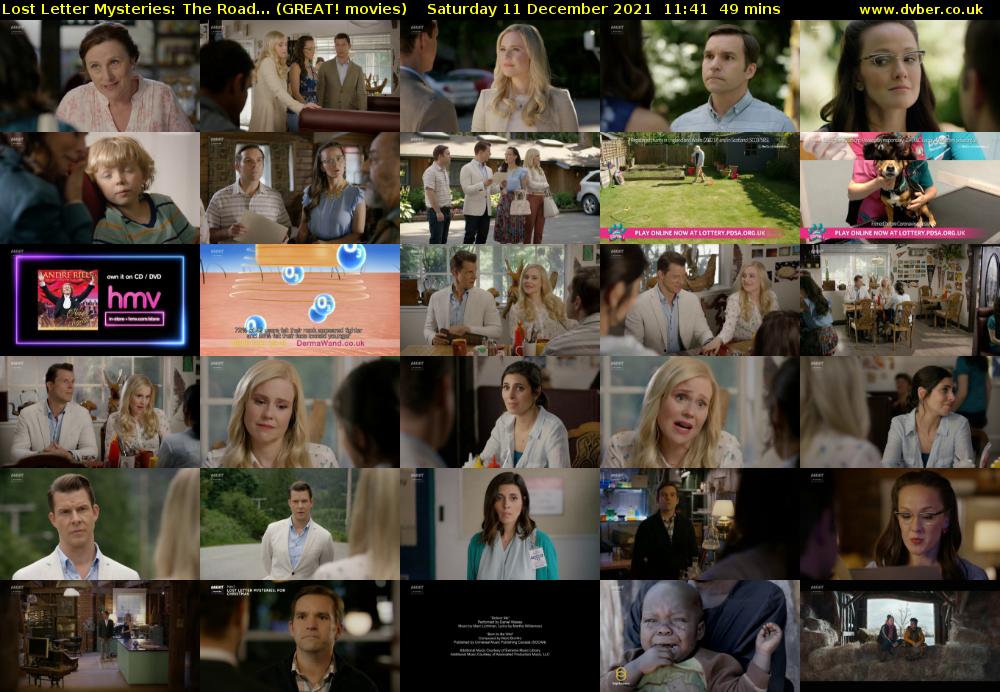 Lost Letter Mysteries: The Road... (GREAT! movies) Saturday 11 December 2021 11:41 - 12:30