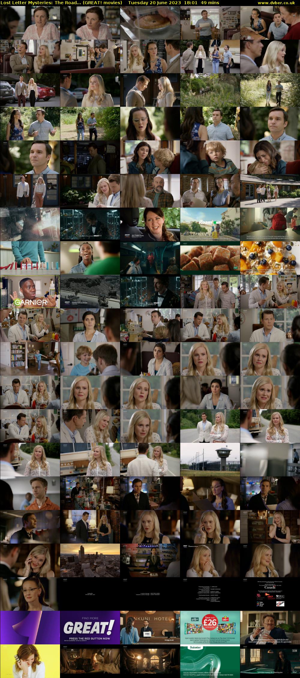 Lost Letter Mysteries: The Road... (GREAT! movies) Tuesday 20 June 2023 18:01 - 18:50