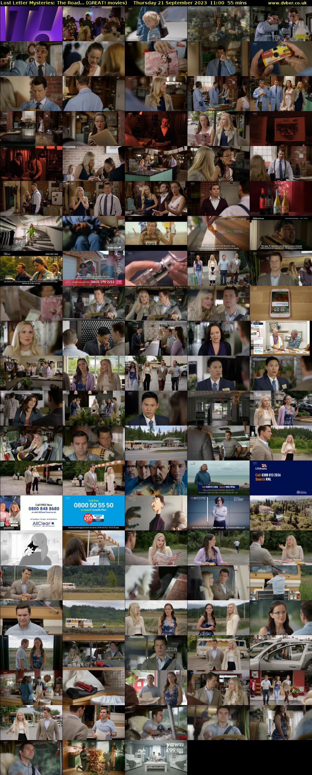 Lost Letter Mysteries: The Road... (GREAT! movies) Thursday 21 September 2023 11:00 - 11:55