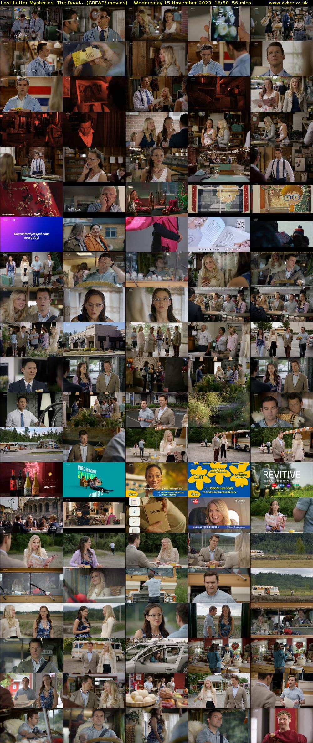 Lost Letter Mysteries: The Road... (GREAT! movies) Wednesday 15 November 2023 16:50 - 17:46