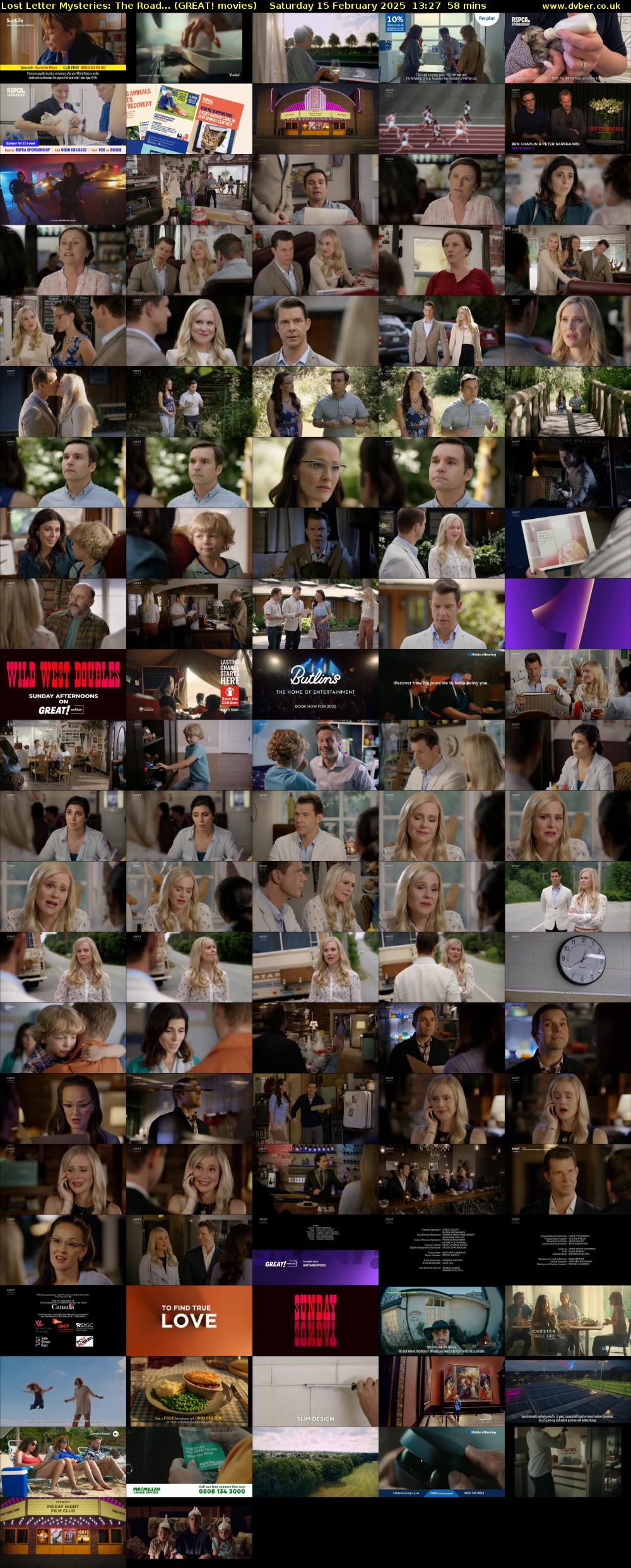 Lost Letter Mysteries: The Road... (GREAT! movies) Saturday 15 February 2025 13:27 - 14:25