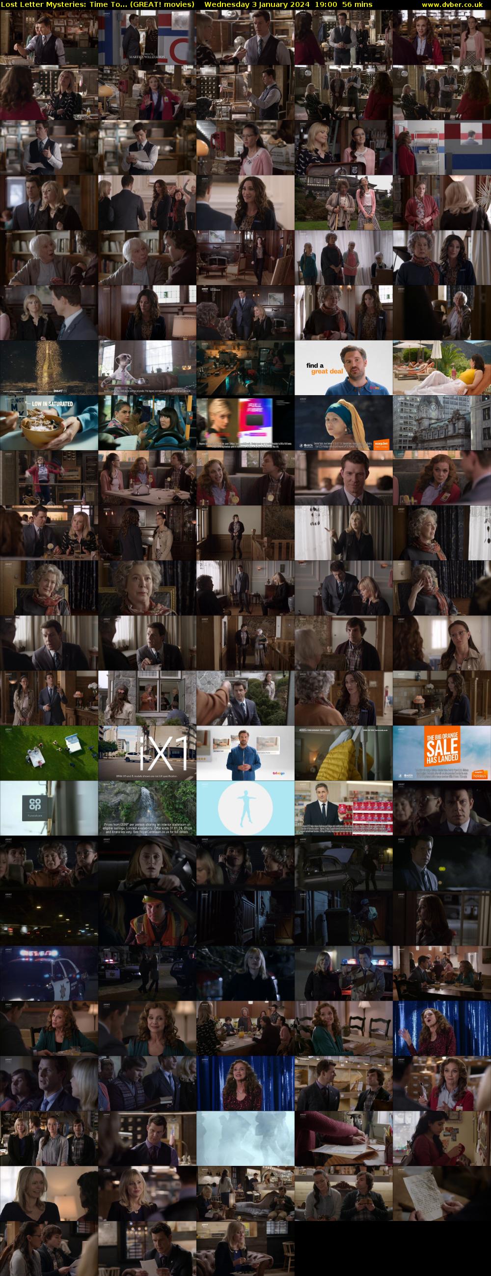 Lost Letter Mysteries: Time To... (GREAT! movies) Wednesday 3 January 2024 19:00 - 19:56