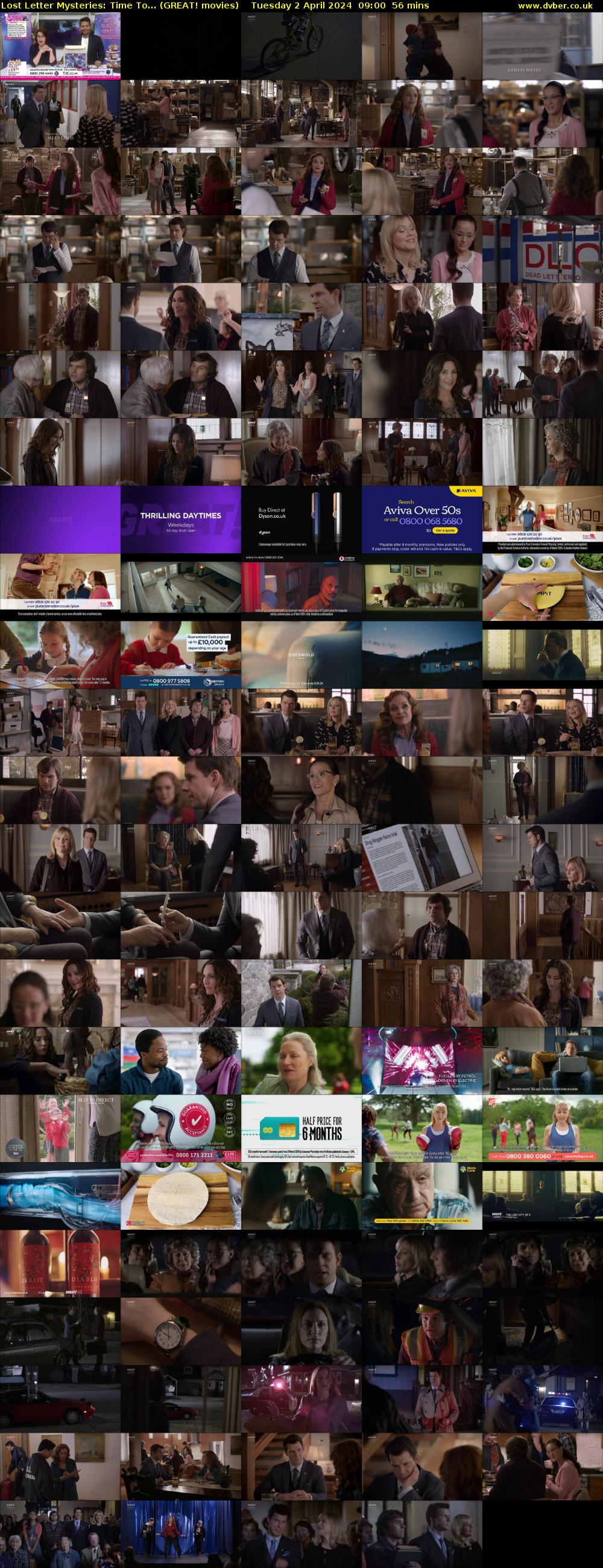 Lost Letter Mysteries: Time To... (GREAT! movies) Tuesday 2 April 2024 09:00 - 09:56