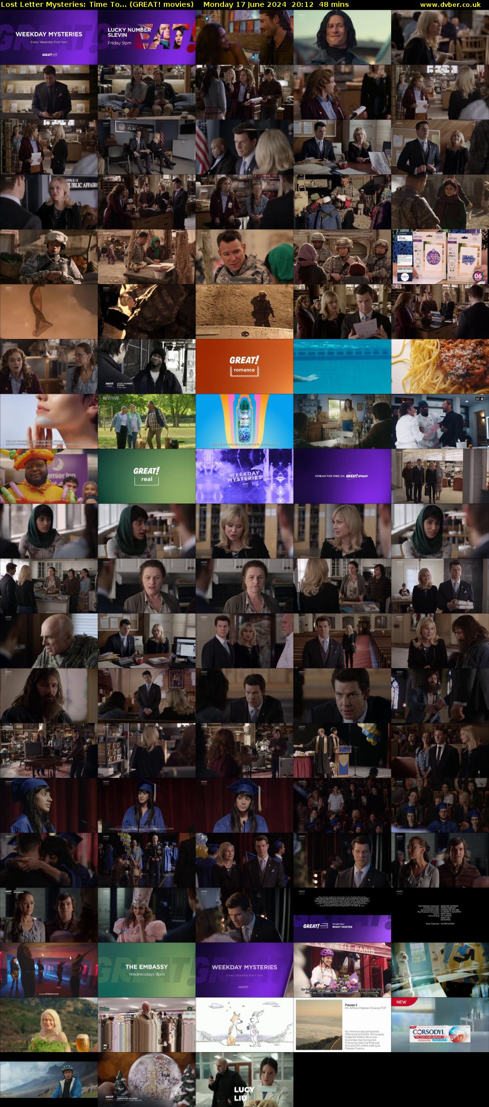 Lost Letter Mysteries: Time To... (GREAT! movies) Monday 17 June 2024 20:12 - 21:00
