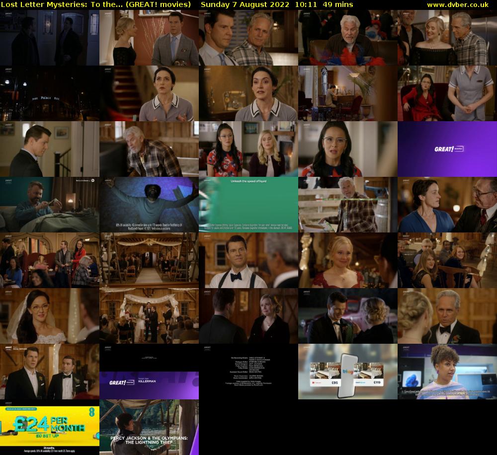 Lost Letter Mysteries: To the... (GREAT! movies) Sunday 7 August 2022 10:11 - 11:00
