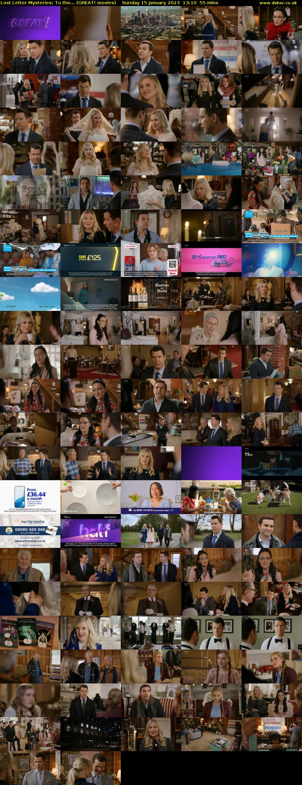 Lost Letter Mysteries: To the... (GREAT! movies) Sunday 15 January 2023 13:10 - 14:05